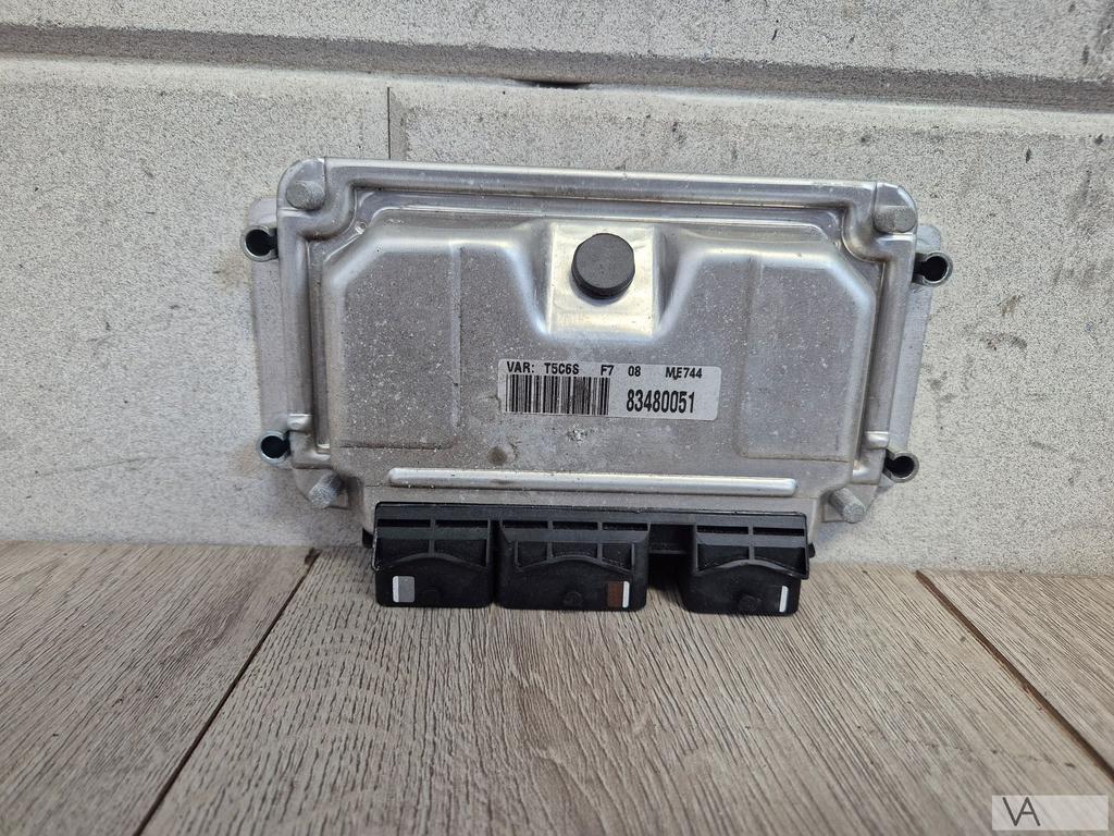 Peugeot 307 2001 - 2005 ecu motorcomputer 1.6 NFU 9650346080, Gebruikt, -, -, Ophalen of Verzenden