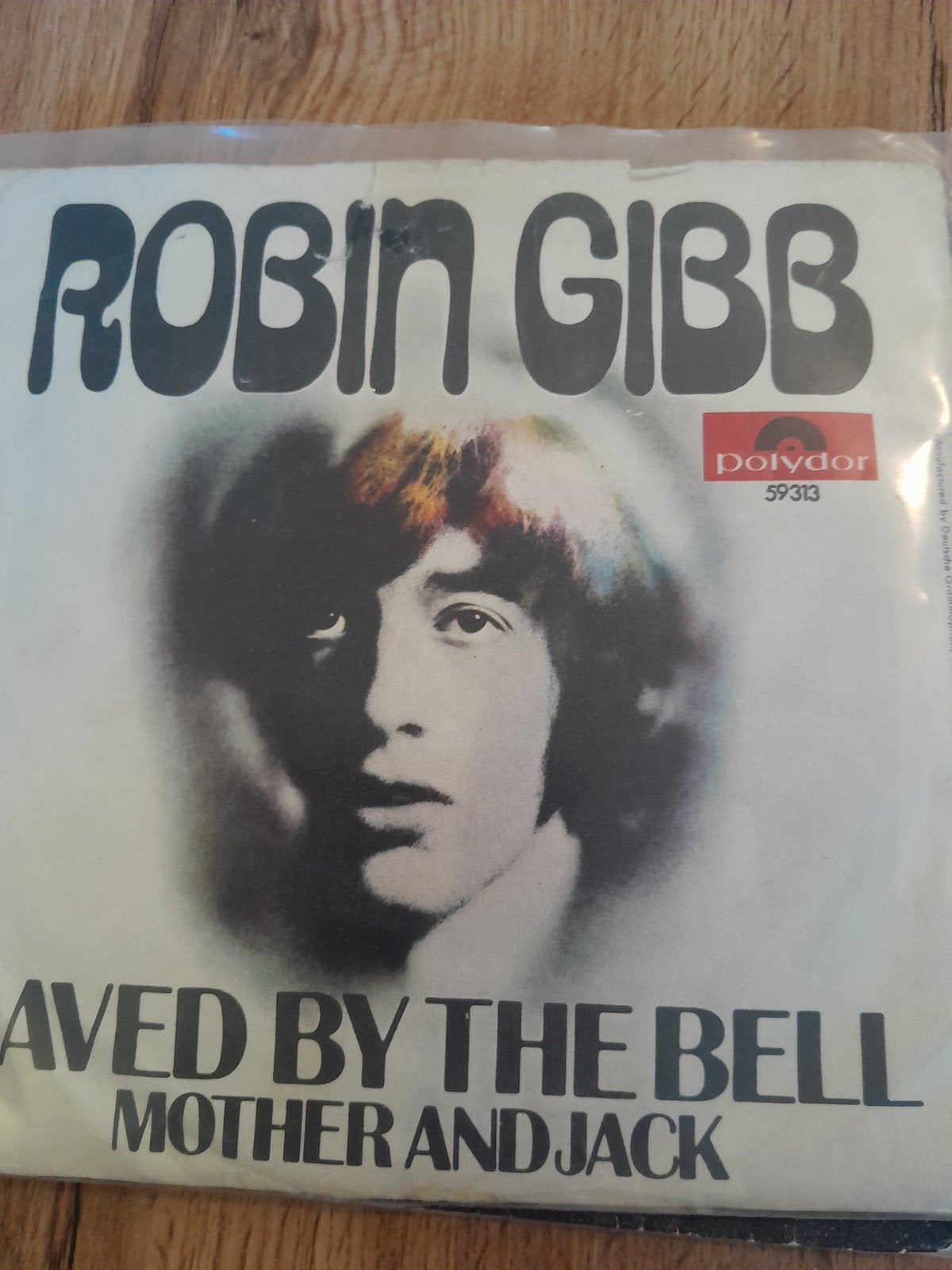 robin gibb 7 inch saved by the bell, Ophalen of Verzenden, Zo goed als nieuw, Pop