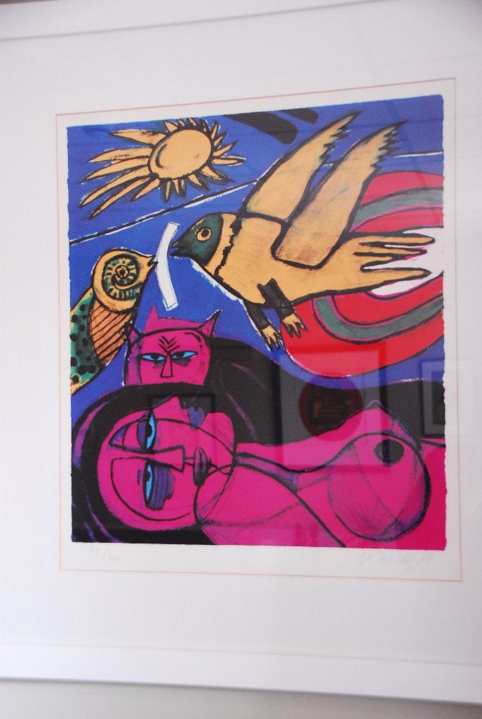 corneille, Met glas, Ophalen