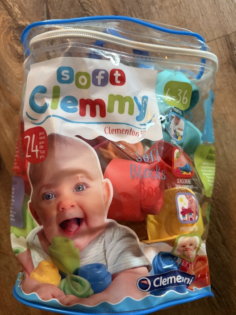 Clementoni Softblocks voor baby's, Ophalen, Zo goed als nieuw, Overige merken