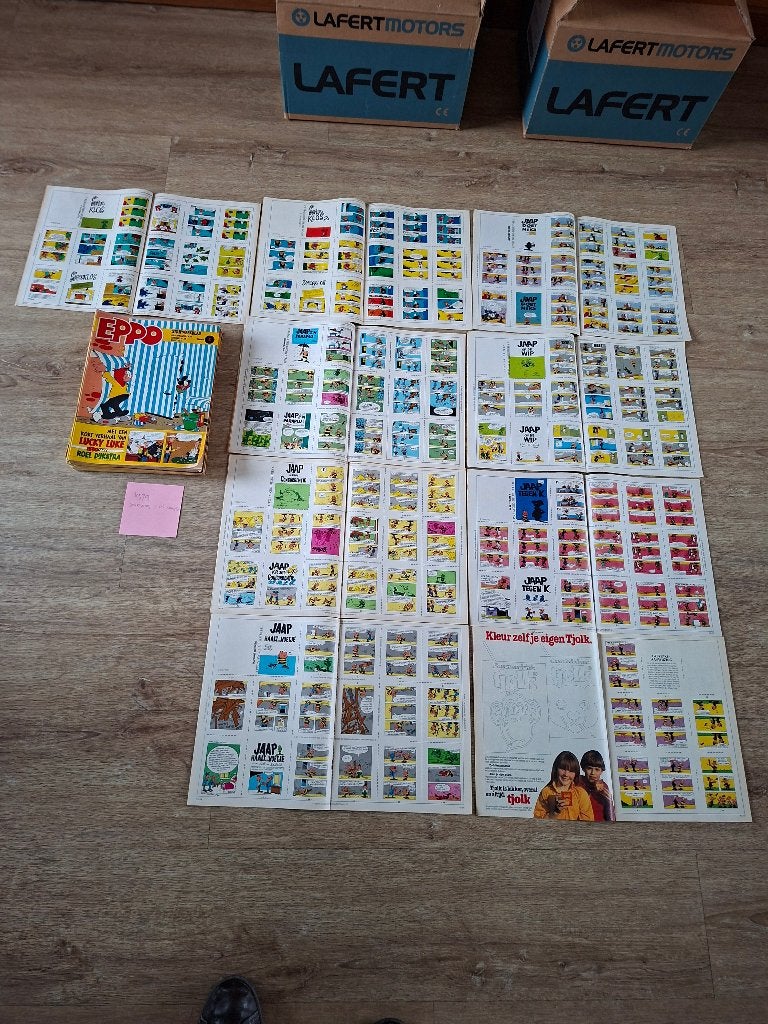 Eppo weekbladen jaargang 1979, Boeken, Stripboeken, Gelezen, Meerdere stripboeken, Ophalen of Verzenden