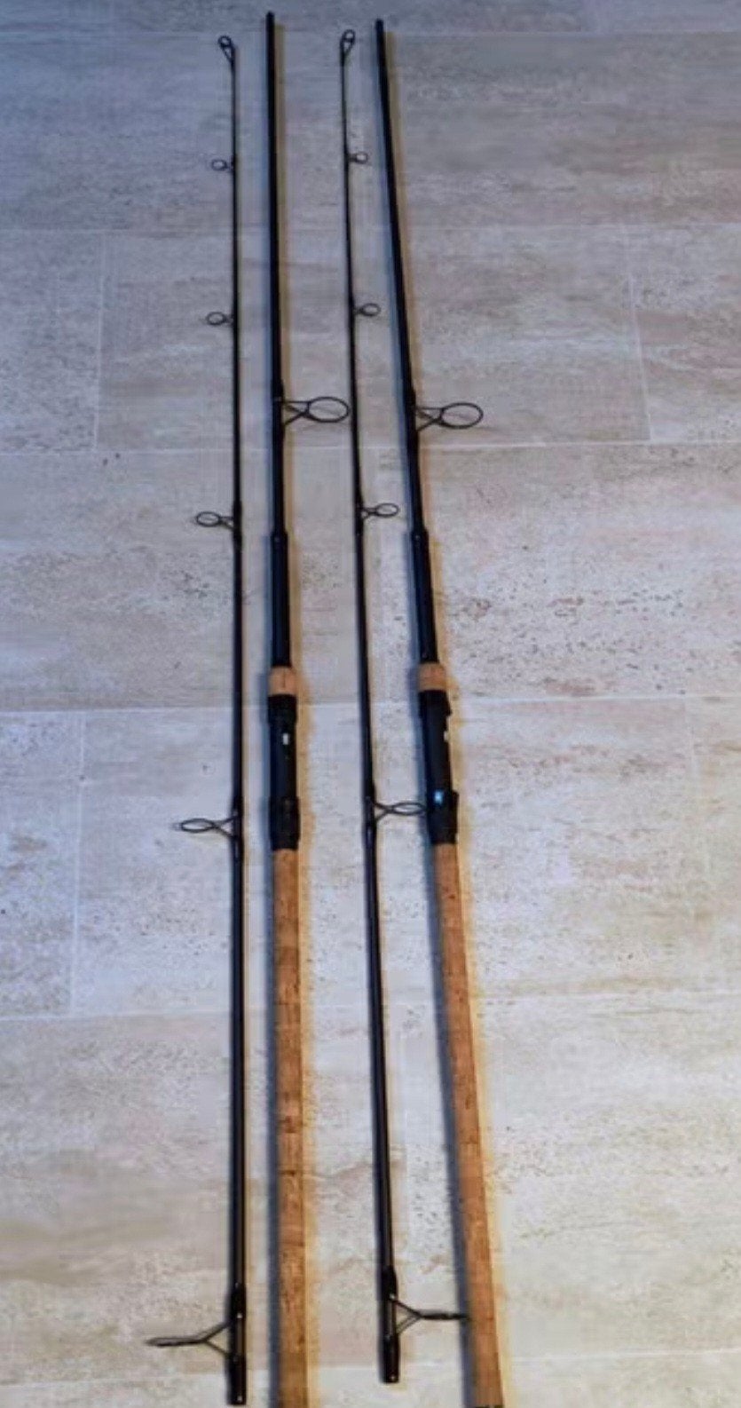 Nash Dwarf 10ft 3lb Karperhengels (2 stuks), Watersport en Boten, Ophalen of Verzenden, Gebruikt, Werphengel