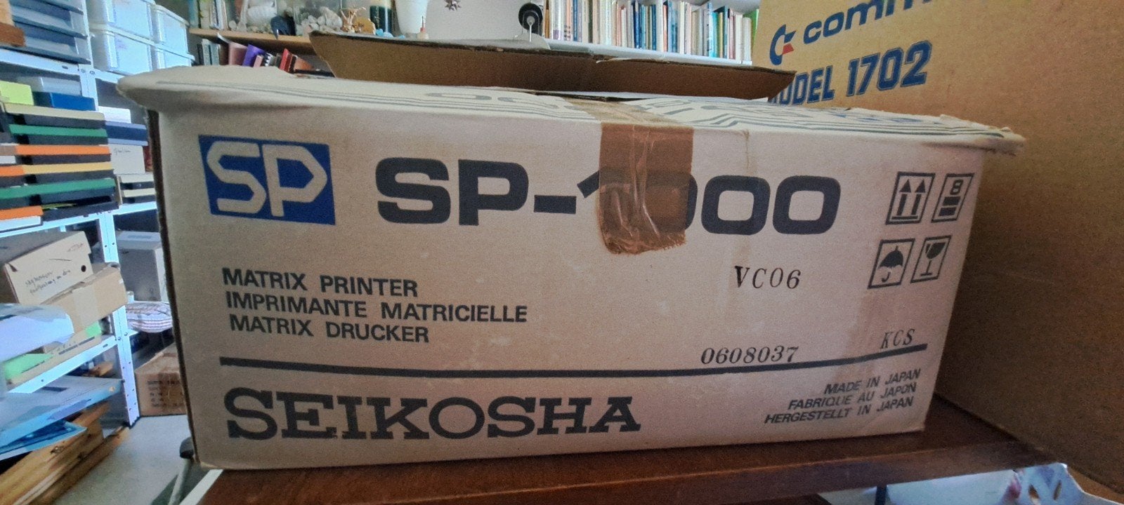 Commodore 64 compleet met printer, games en joystick, Ophalen, Gebruikt, Met 1 controller, Met games