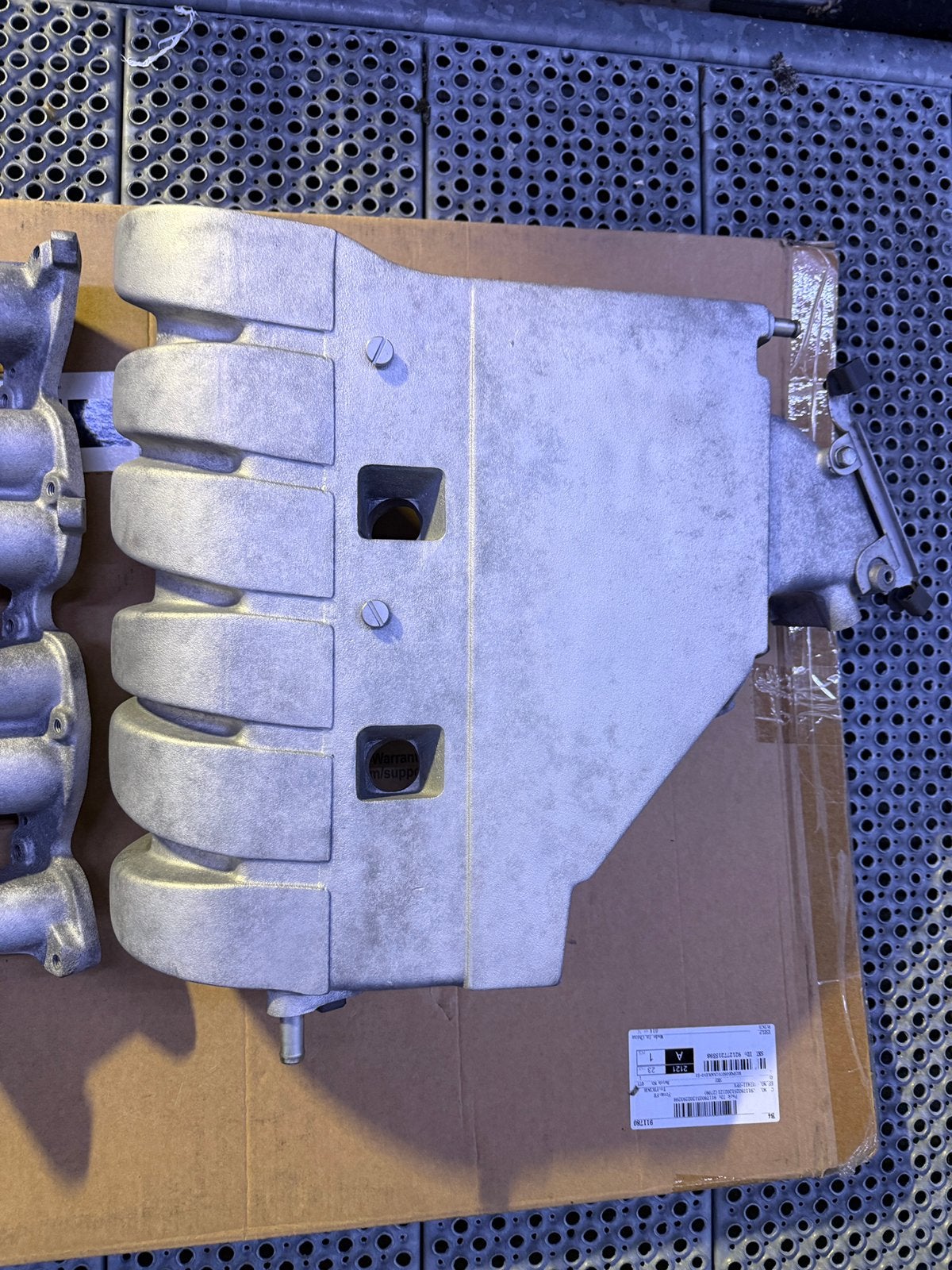 VR6 inlaat met spruitstuk | Glasparel gestraald, Ophalen of Verzenden