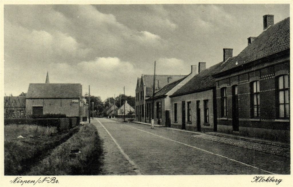 Nispen / N-Br. - Klokberg - ongelopen, Verzenden, 1920 tot 1940, Ongelopen, Noord-Brabant