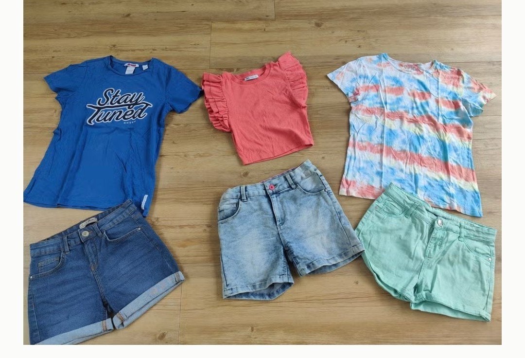 Zomer setjes korte broeken en shirts maat 146/152 Nik&Nik, Kinderen en Baby's, Kinderkleding | Maat 146, Ophalen of Verzenden