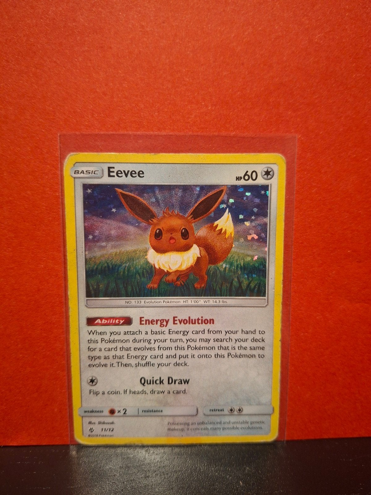 Pokémon Kaart - Eevee 11/12 - McDonald's 2019 Promo - Confet, Ophalen of Verzenden