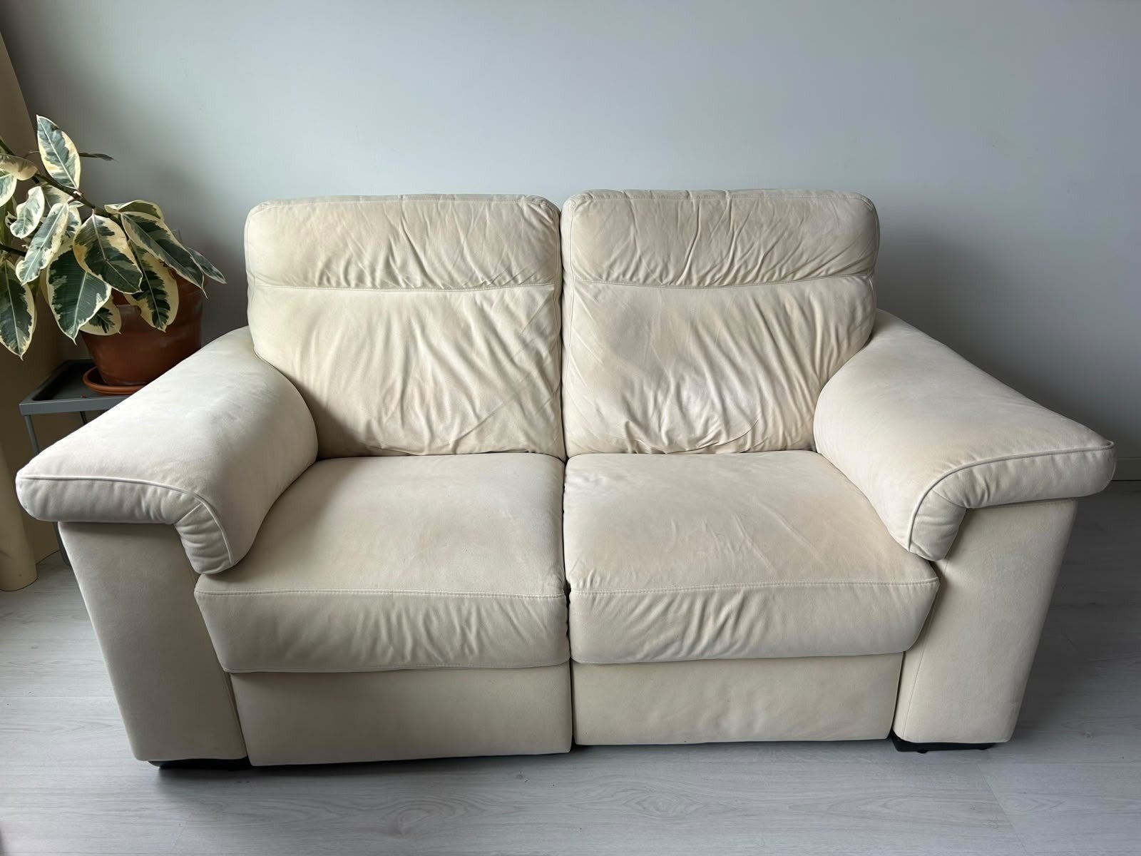 Natuzzi Editions Brivido B757: Elektrische Relaxbank, Ophalen, Gebruikt, Tweepersoons, 75 tot 100 cm