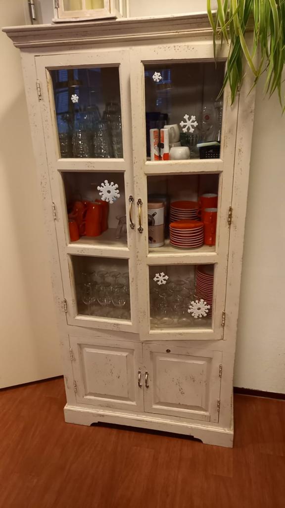 Vintage servieskast, Ophalen, Gebruikt, 100 tot 150 cm, 150 tot 200 cm