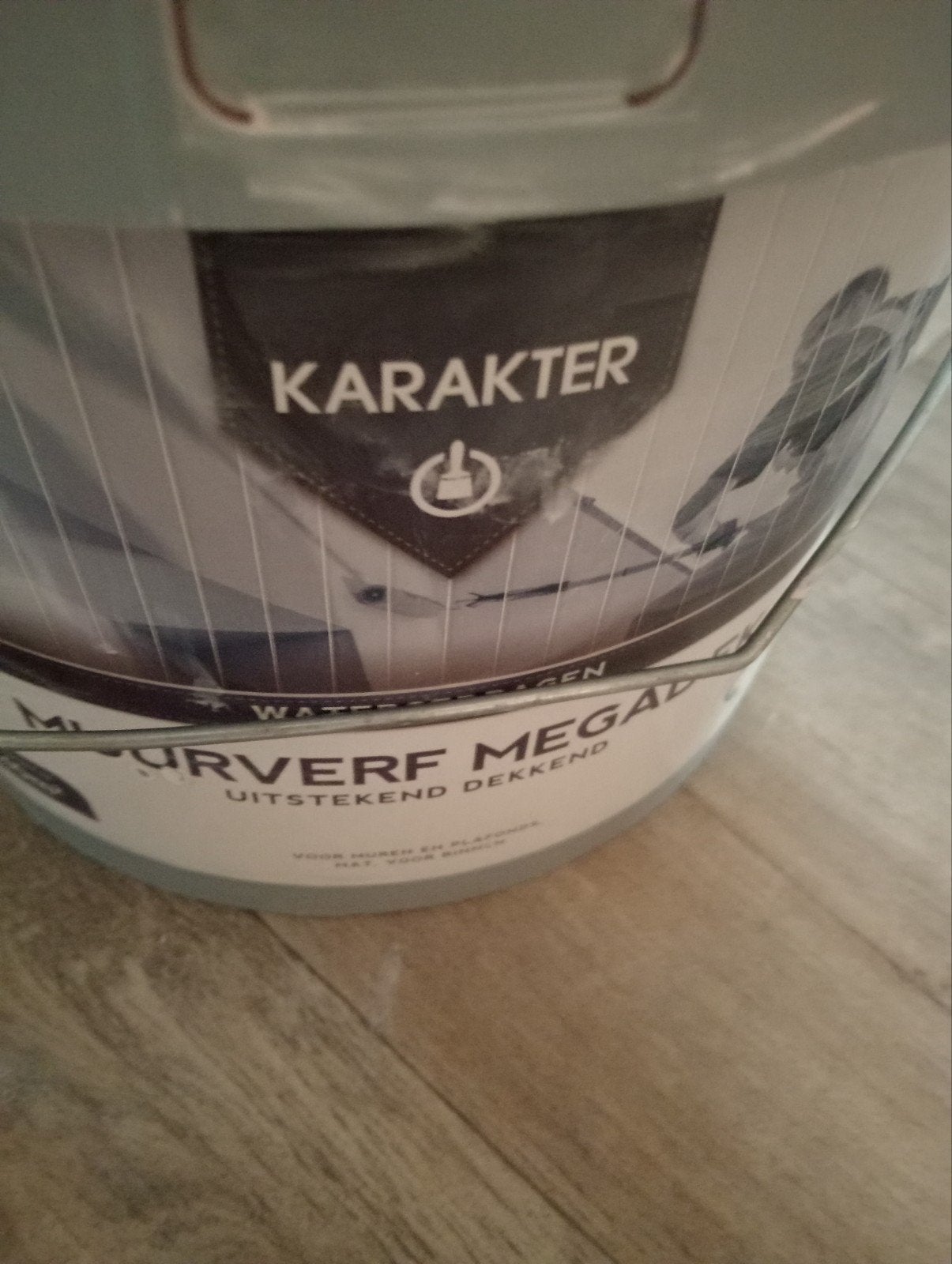 Muurverf Gamma mat ,lichtrose , 5 liter /40 vierk.meter, Ophalen, 5 tot 10 liter, Nieuw, Verf
