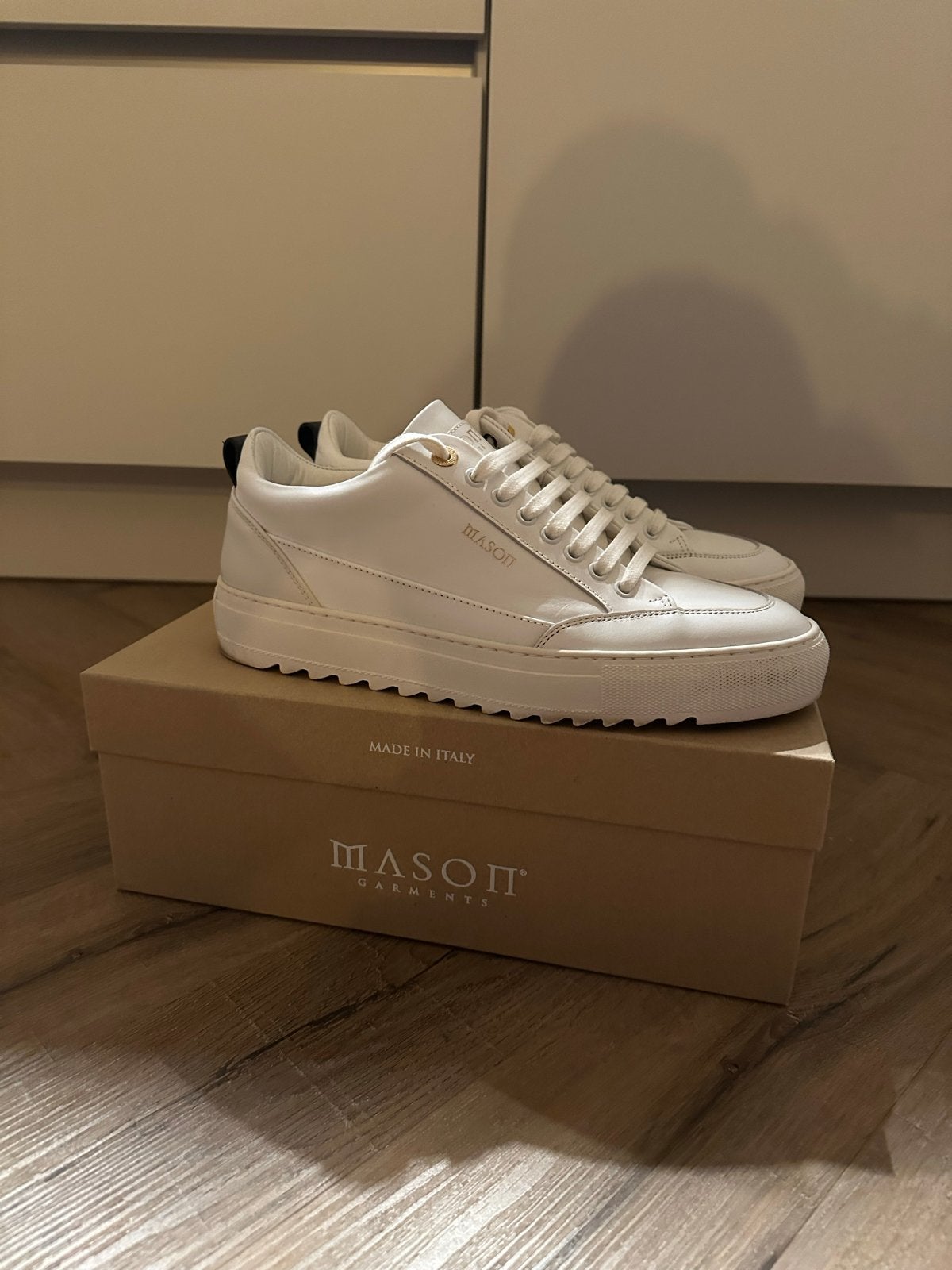 Mason Garments Tia Sneakers - Maat 43 - Zo goed als nieuw, Ophalen of Verzenden, Zo goed als nieuw, Wit, Sneakers of Gympen