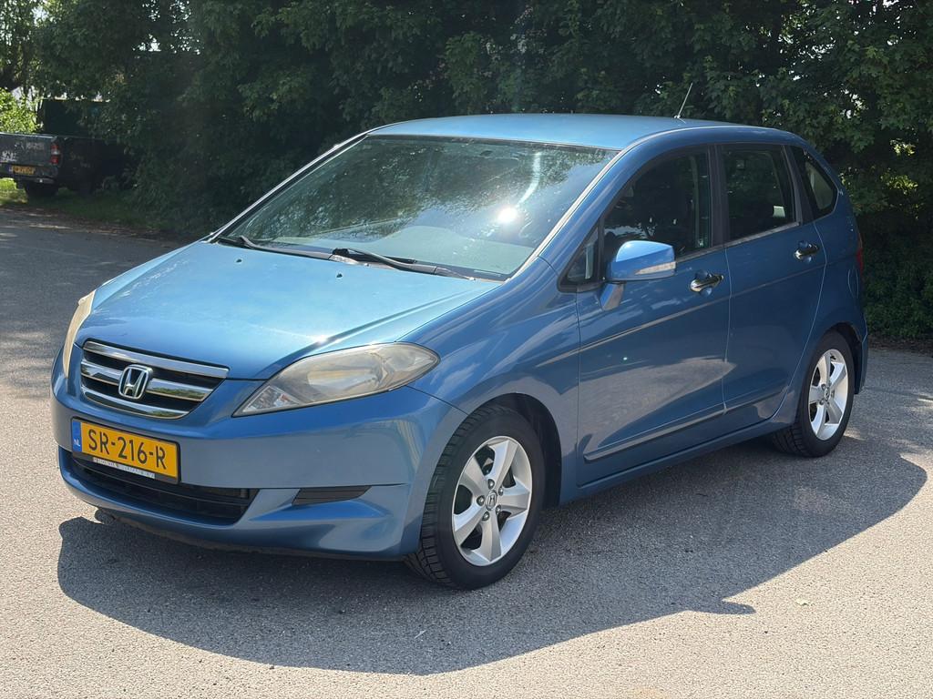 Honda FR-V 1.8i Executive Airco! 6-Persoons! APK 2-2027!, Auto's, Honda, Stoelverwarming, Gebruikt, 4 cilinders, Blauw