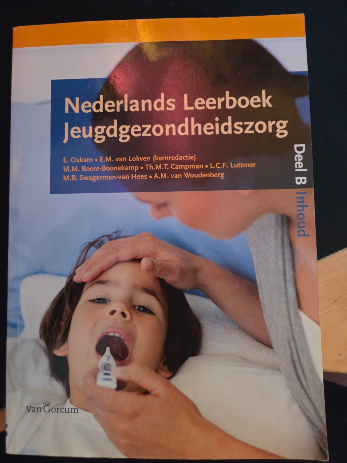 Nederlands Leerboek Jeugdgezondheidszorg Deel B, Zo goed als nieuw, Gamma, E. Oskam, E.M. van Lokven, M.M. Boere-Boonekamp e.a.