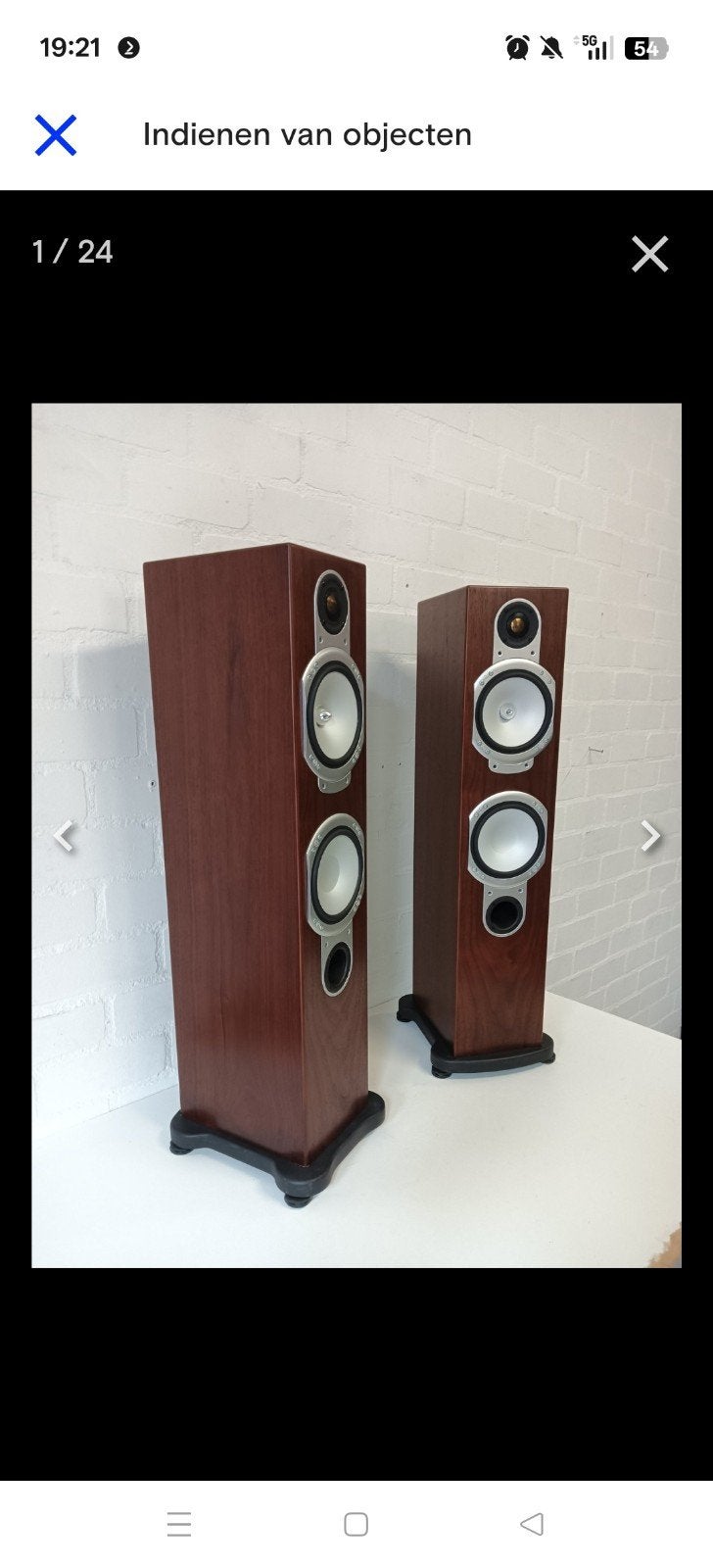 Monitor Audio Silver RS6 Vloerstaande Luidsprekers, Ophalen, Vloerstaande luidspreker, Basreflex, 120 tot 150 watt
