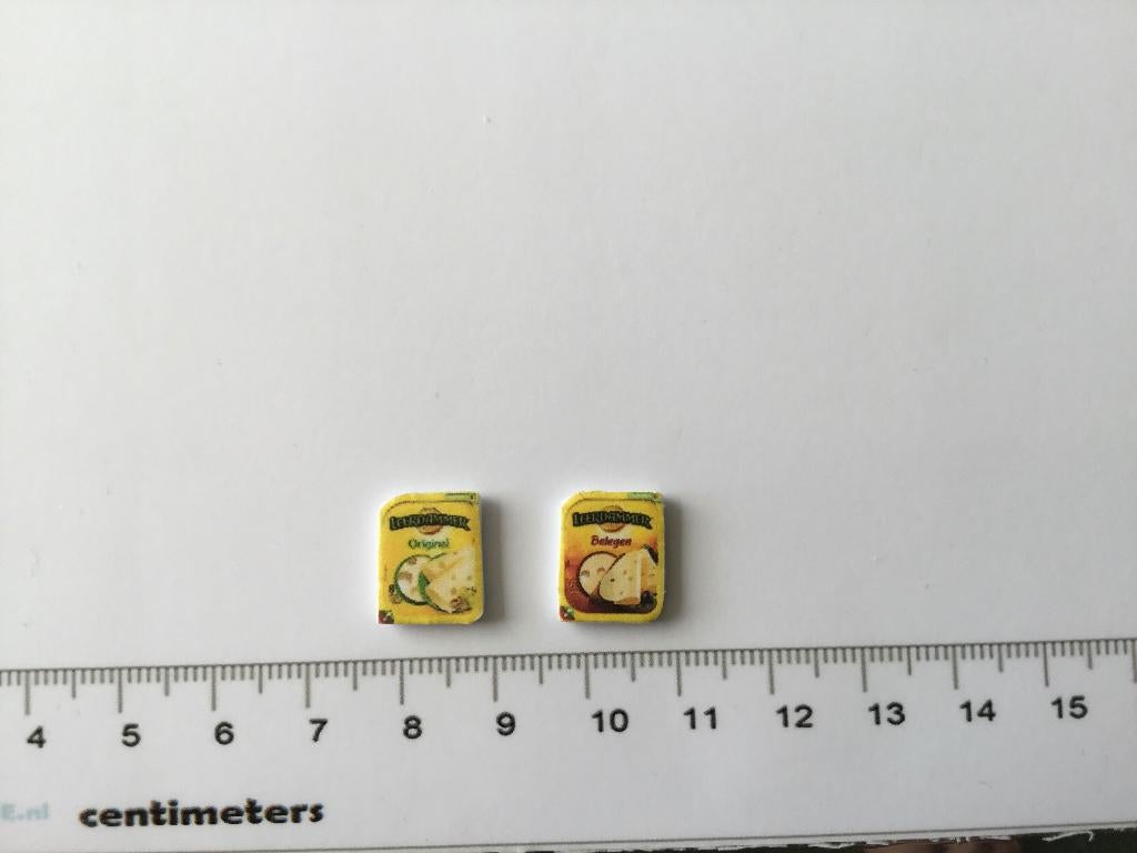 Poppenhuis miniaturen kaas 16, Ophalen of Verzenden, Nieuw, Poppenhuis