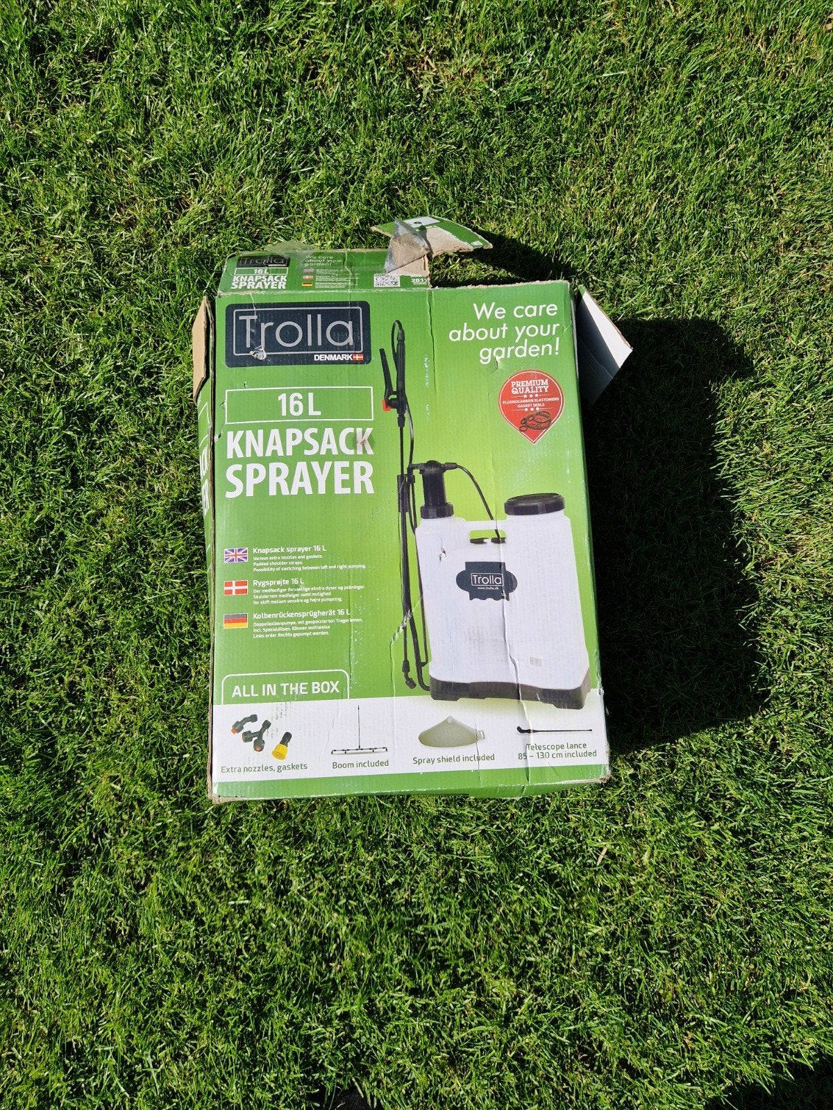 Trolla 16L Knapsack Sprayer, Ophalen of Verzenden, Nieuw