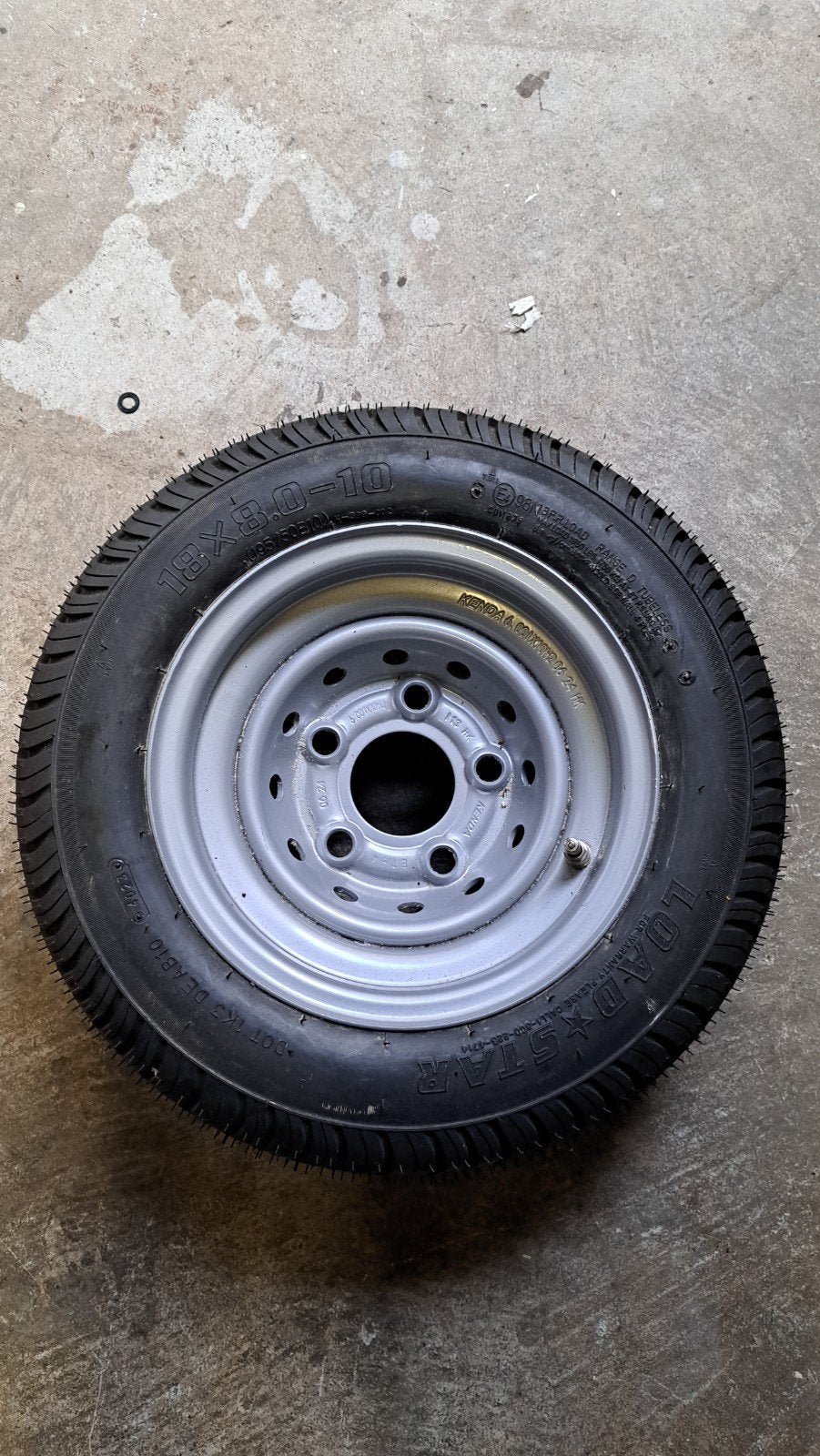 18x8.0-10 band en velg - Nieuw, Ophalen, Nieuw