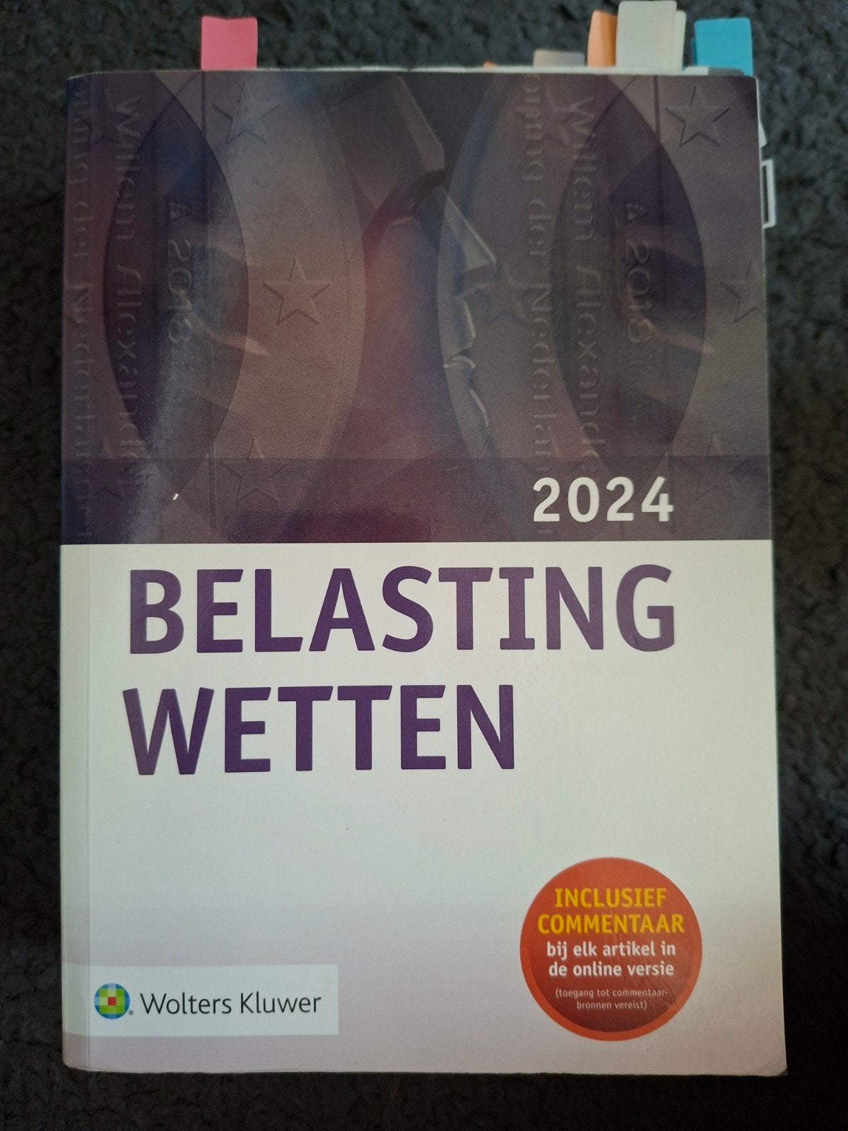 Belastingwetten 2024 - Wolters Kluwer (incl. online versie), Boeken, Studieboeken en Cursussen, Zo goed als nieuw, Wolters Kluwer