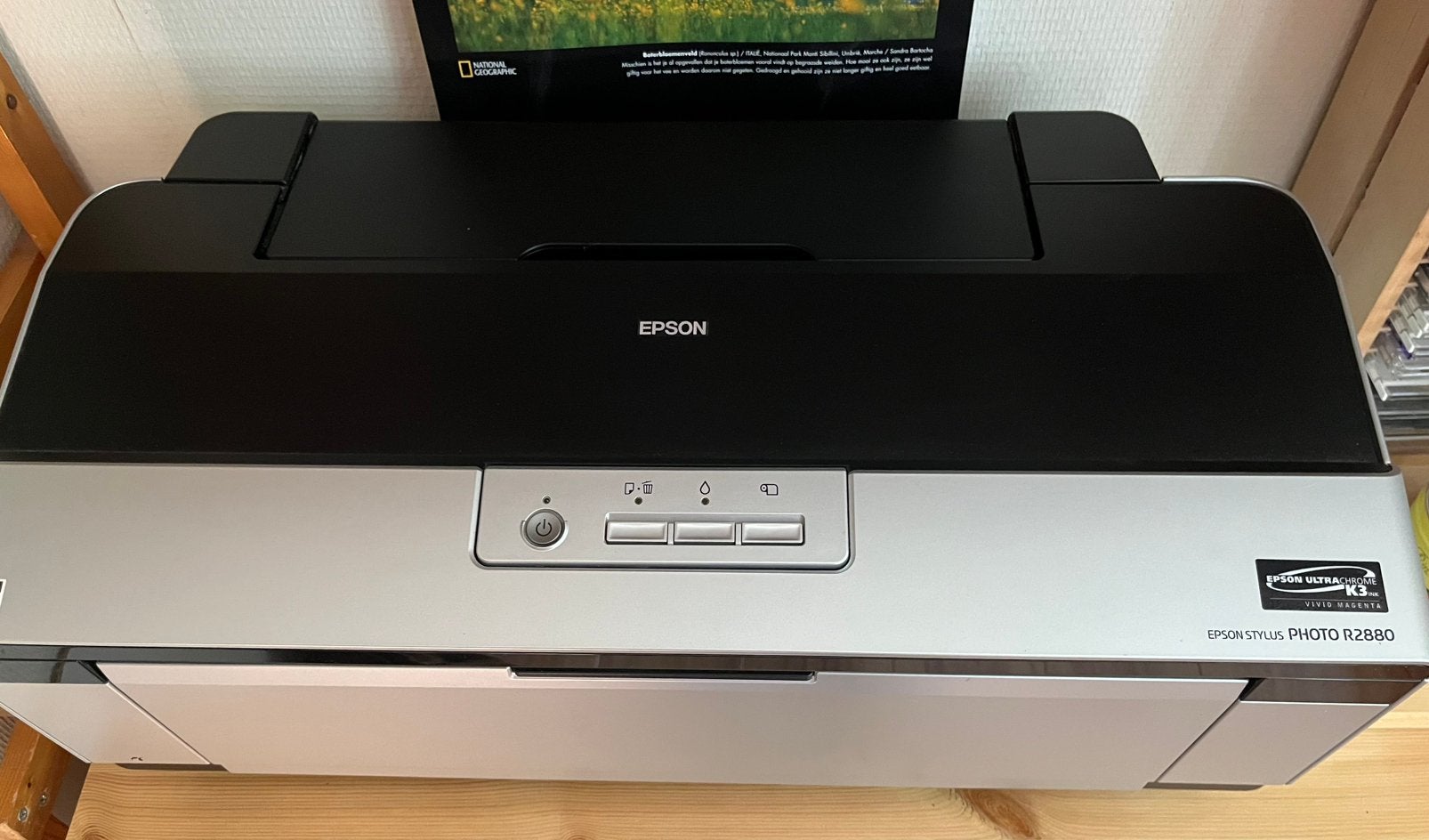 A3-Fotoprinter Epson stylus, Computers en Software, Printers, Ophalen, Gebruikt, Fotoprinter, Kleur printen