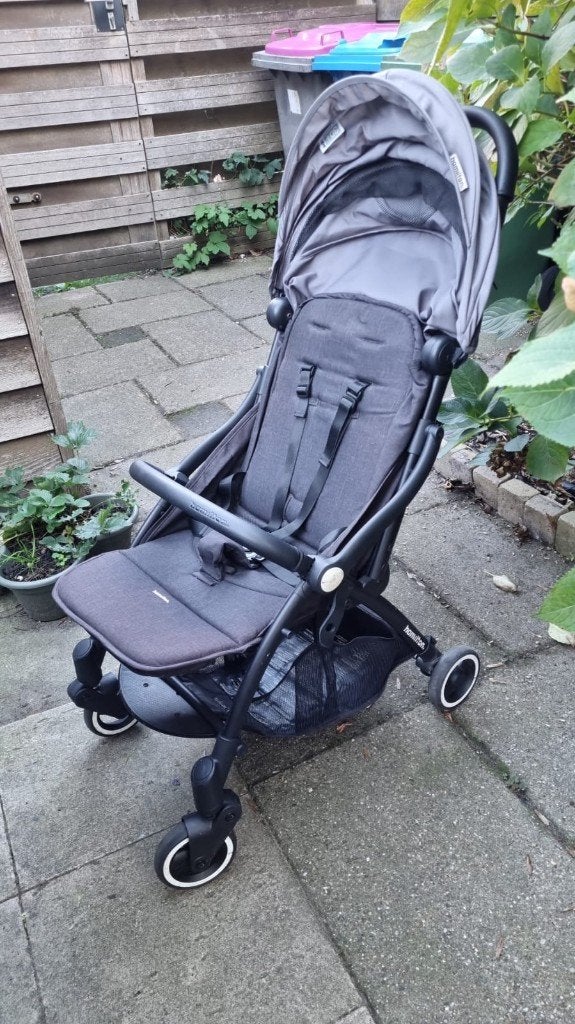 Hamilton Magic Fold grijze opvouwbare buggy € 40, Kinderen en Baby's, Ophalen, Zo goed als nieuw, Overige merken, Verstelbare rugleuning