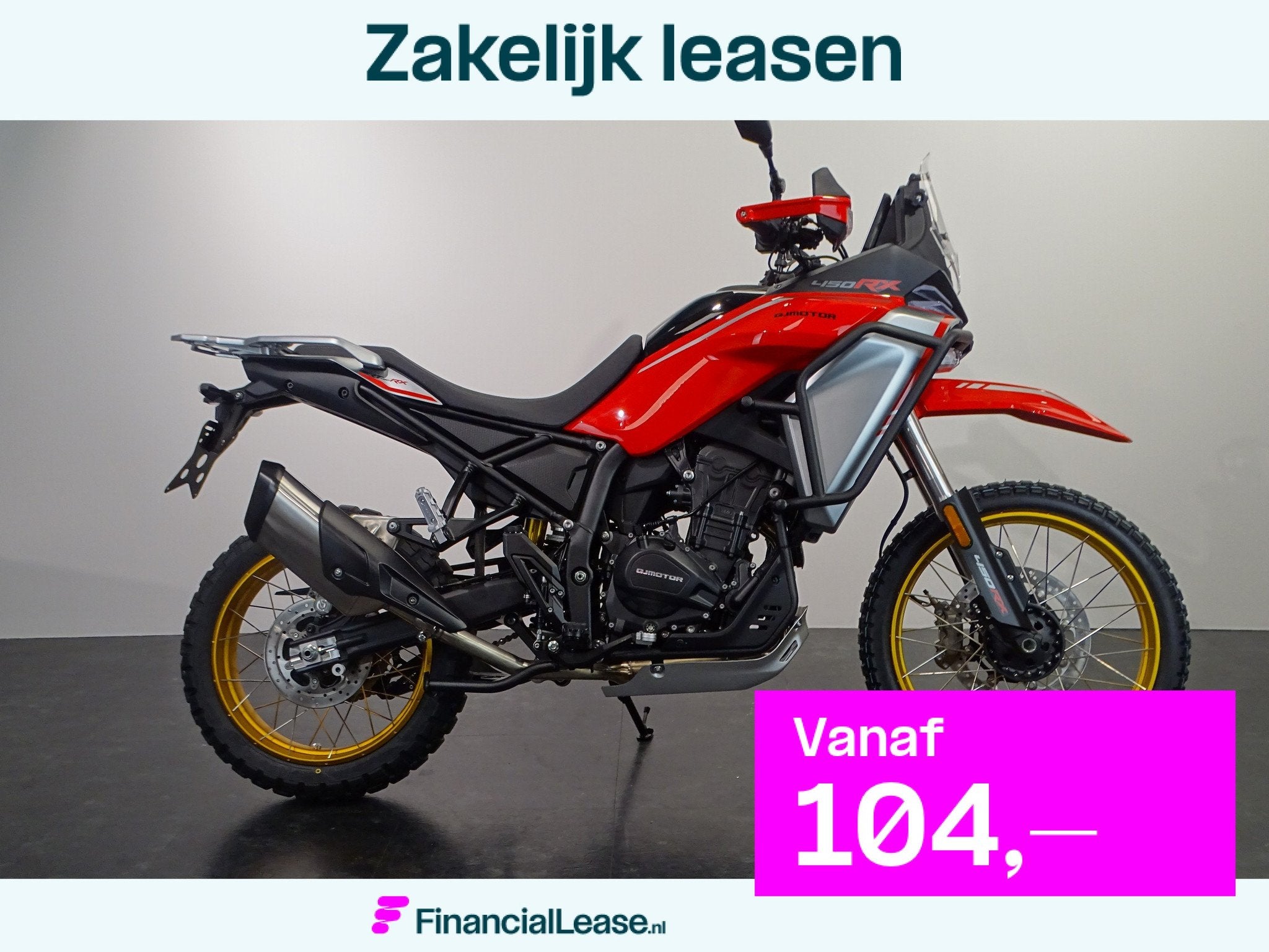 QJMOTOR SRT 450 RX, Bedrijf, Toermotor, QJMOTOR, 12 t/m 35 kW