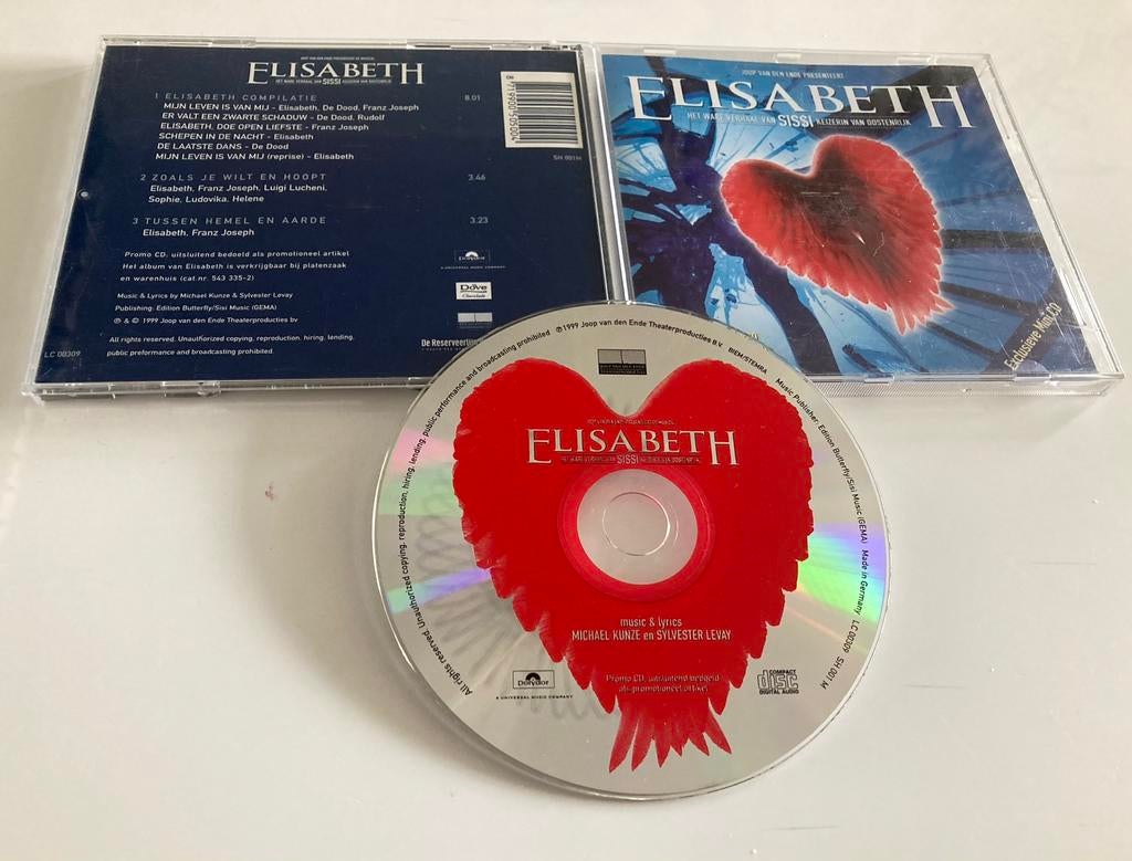 Michael Kunze - Elisabeth (mini-cd, promo), Cd's en Dvd's, Ophalen of Verzenden, Zo goed als nieuw