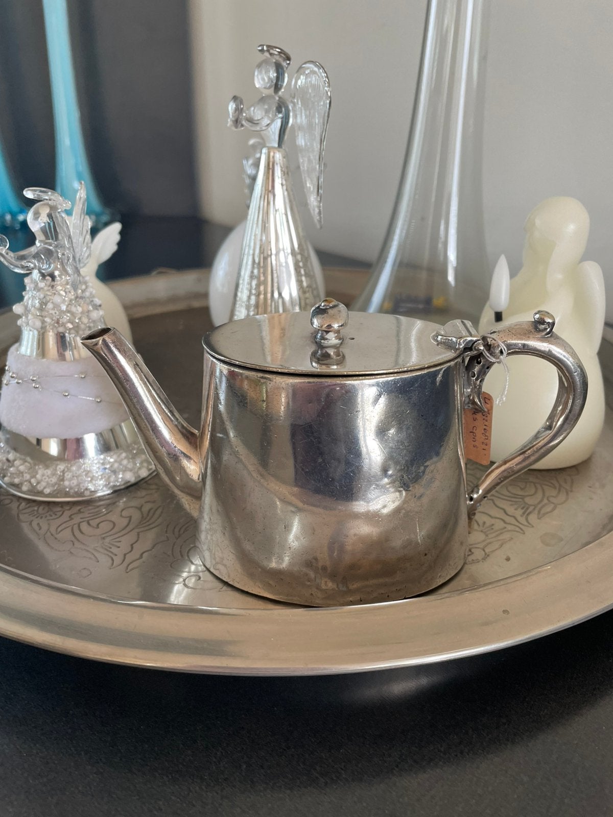 Frans Canadees Theepotje Nikkel Zilver, Verzenden