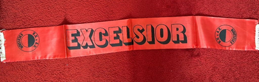 Excelsior Rotterdam, Ophalen of Verzenden, Zo goed als nieuw, Overige binnenlandse clubs, Vaantje of Sjaal
