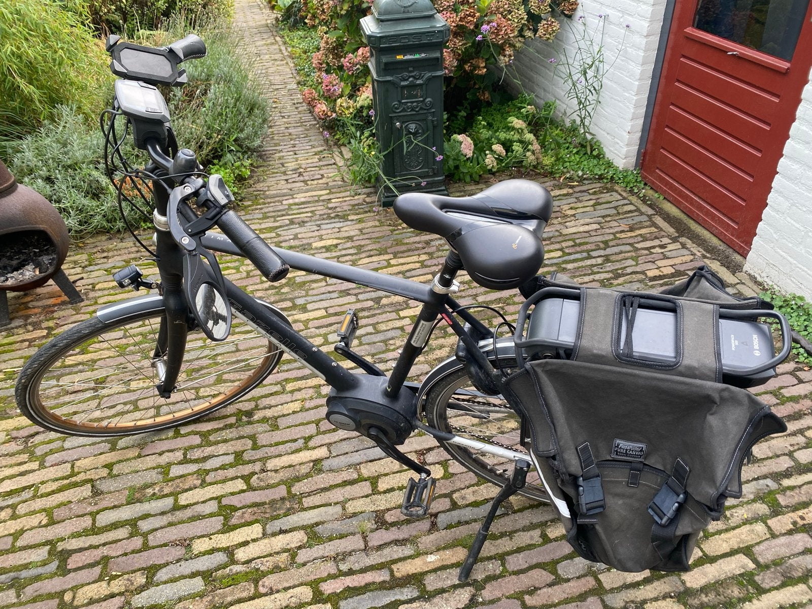 Gazelle Ultimate T9 E-bike met Bosch Active Line motor, Fietsen en Brommers, Gebruikt, Ophalen of Verzenden, 50 km per accu of meer