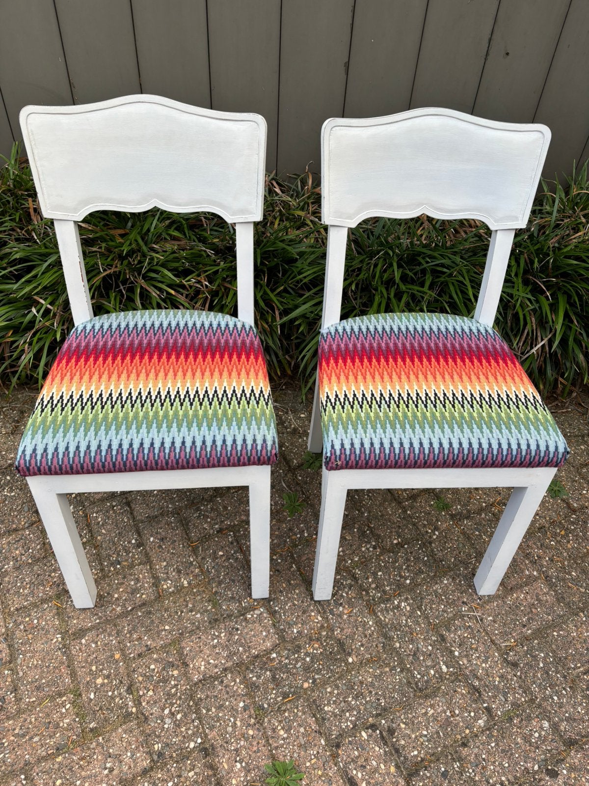 Eetkamerstoelen, Ophalen, Zo goed als nieuw, Wit