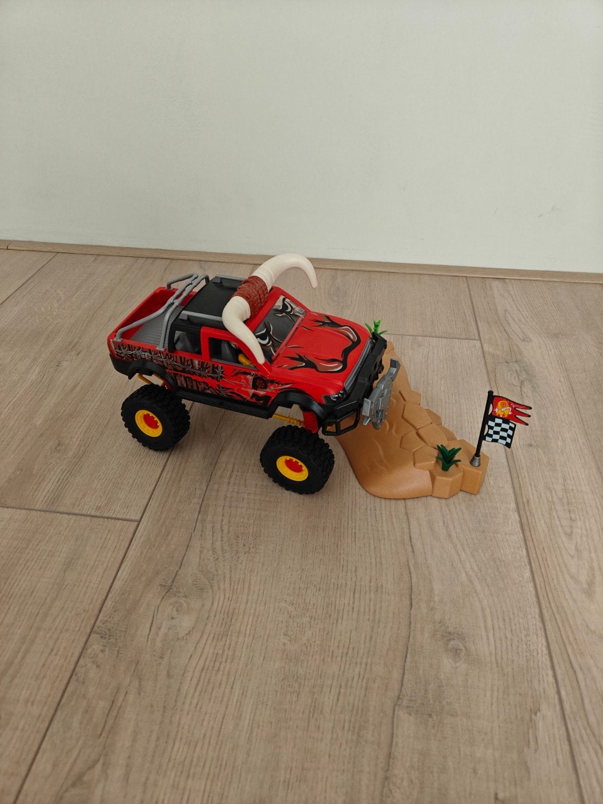 PLAYMOBIL Stuntshow Monster Truck met hoorns - 70549, Ophalen of Verzenden, Zo goed als nieuw