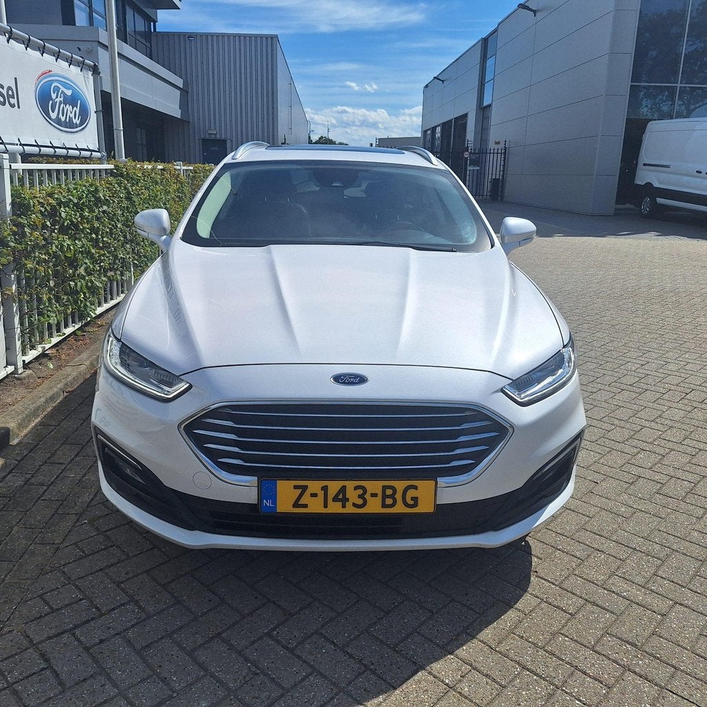 Ford Mondeo Wagon 2.0 IVCT HEV Titanium | Hybrid | Adaptive, Auto's, Ford, Gebruikt, 4 cilinders, Leder, Hybride Elektrisch/Benzine