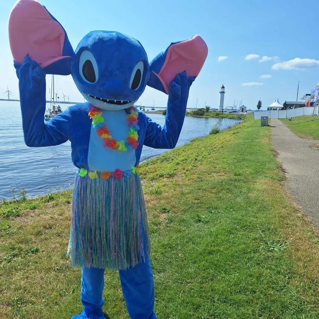 Mascotte pak Stitch, Hobby en Vrije tijd, Ophalen of Verzenden, Gebruikt, Carnaval