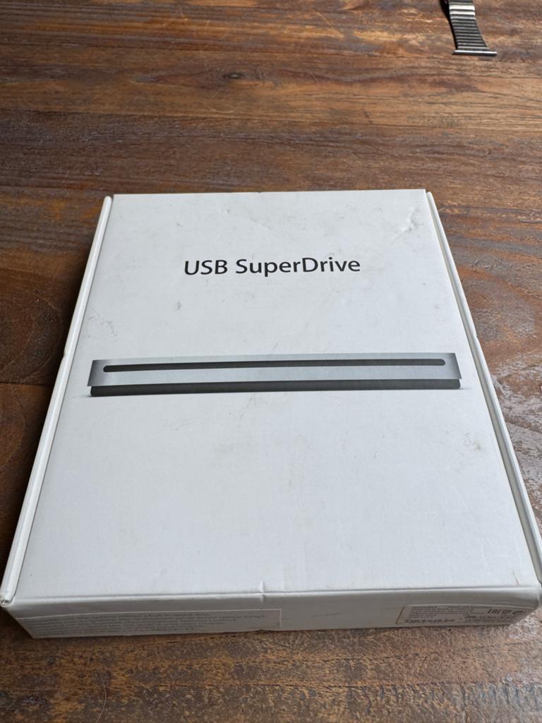 Apple USB SuperDrive (Model A1379), Ophalen, Nieuw, Extern, Cd