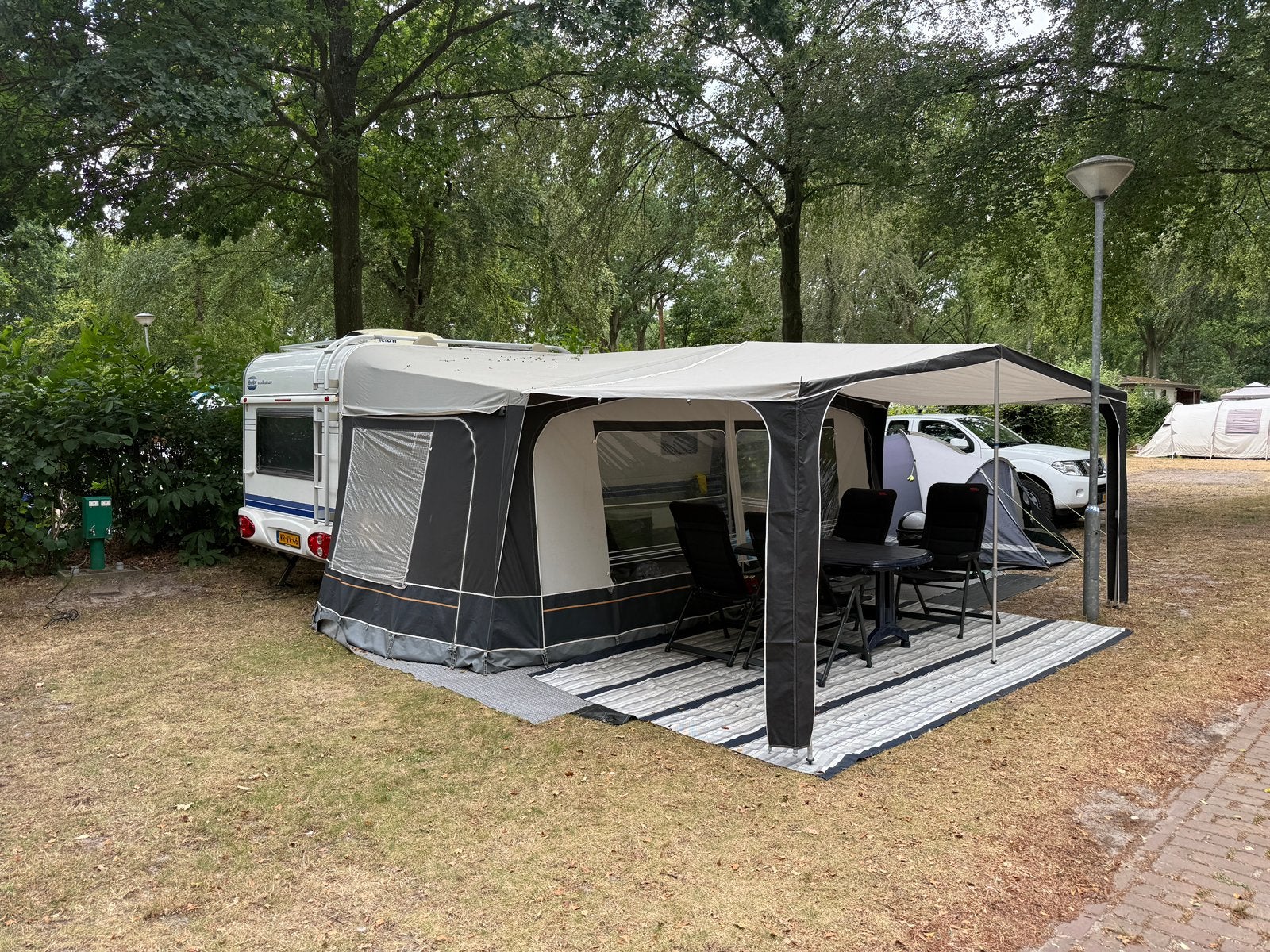 Hobby exellent easy 495 met airco, Ophalen of Verzenden