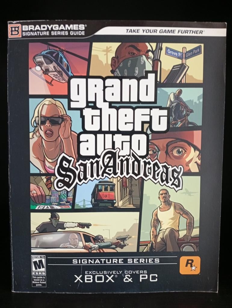 GTA San Andreas Signature Series Game Guide, Ophalen of Verzenden, Beta, Gelezen, WO