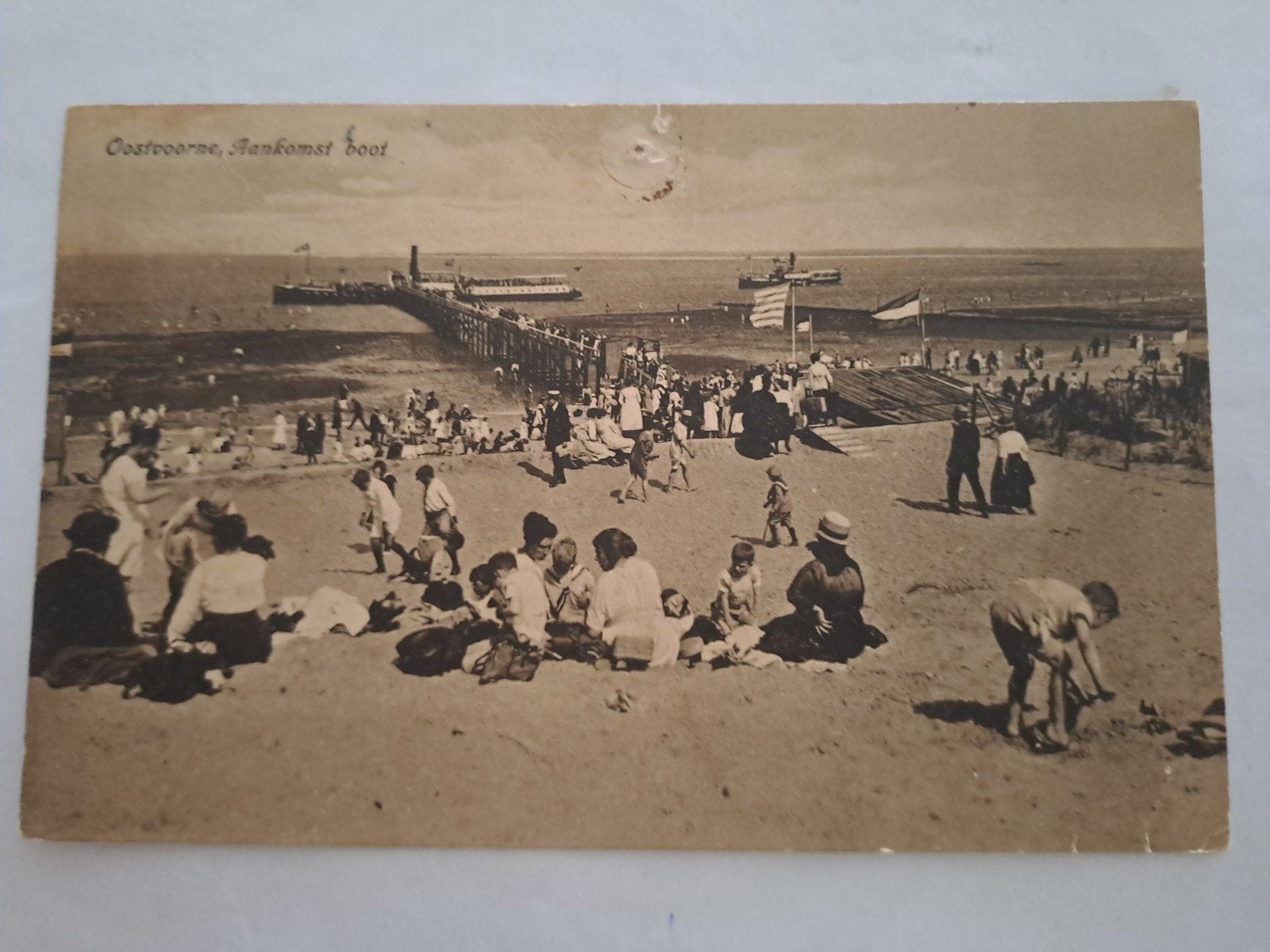 Oostvoorne,  strand, Ophalen of Verzenden, Zeeland