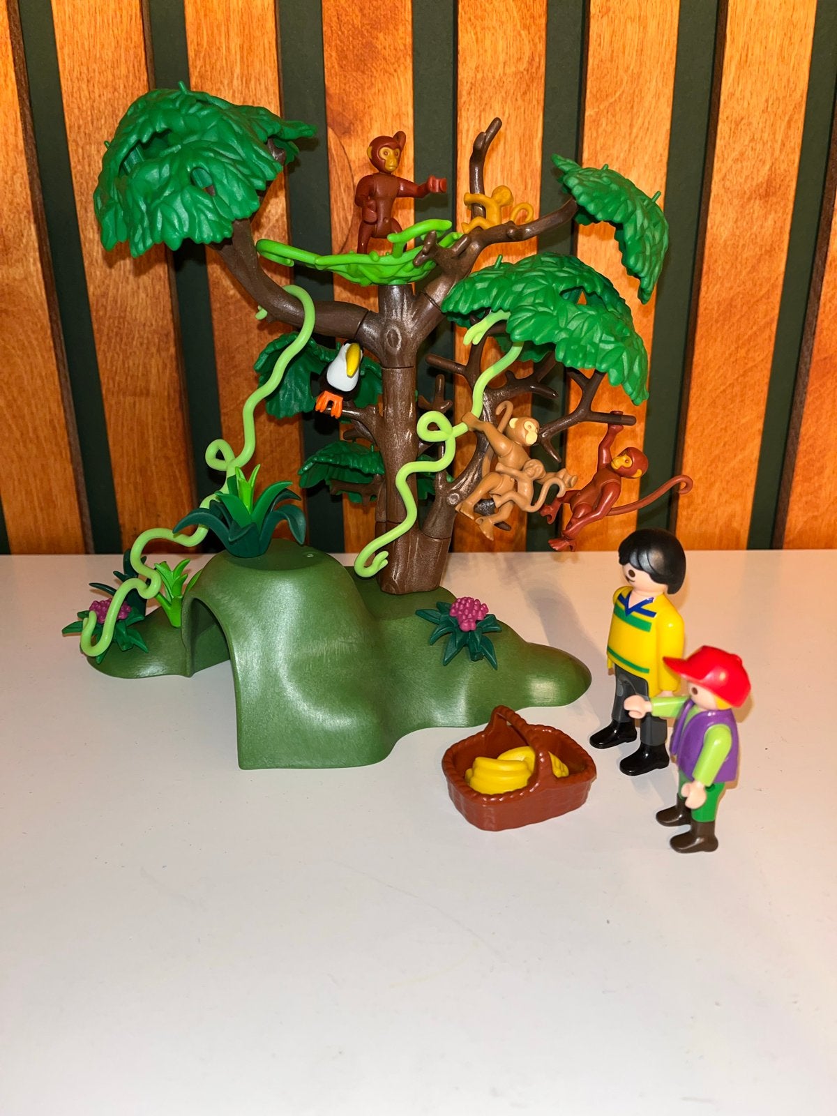 Playmobil Apenboom - Complete set, Ophalen of Verzenden, Zo goed als nieuw, Complete set