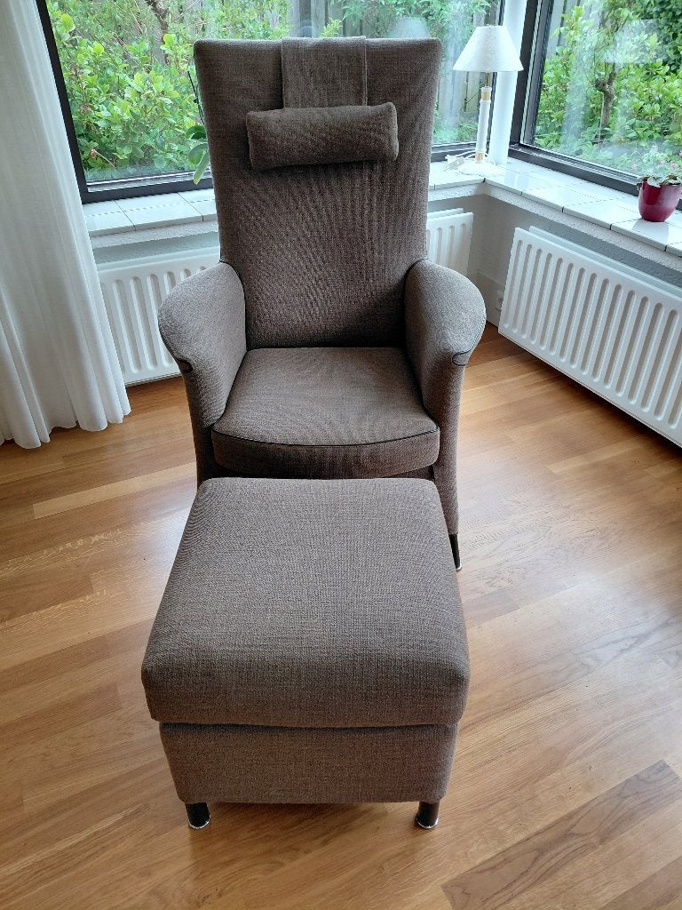 Wittman Fauteuil, Huis en Inrichting, Ophalen, Gebruikt, 75 tot 100 cm, Stof