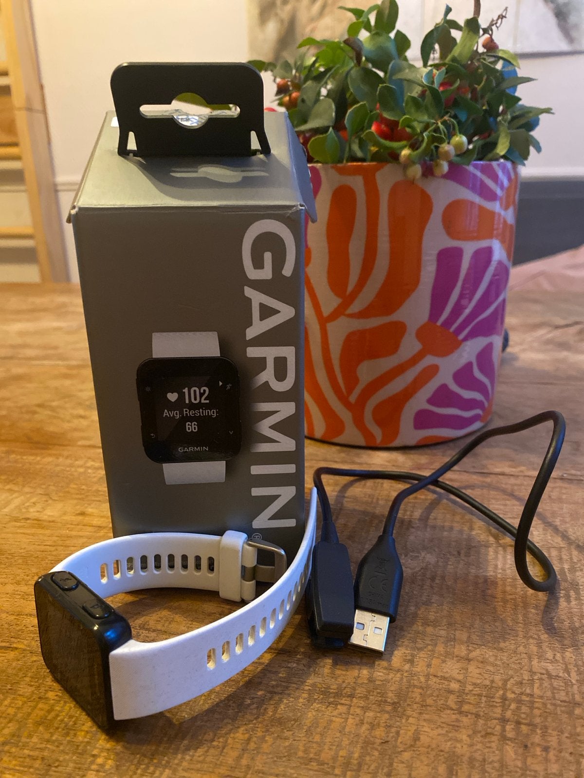 Garmin Forerunner 35 sporthorloge - Wit, Hartslag, Wit, Ophalen of Verzenden, Zo goed als nieuw