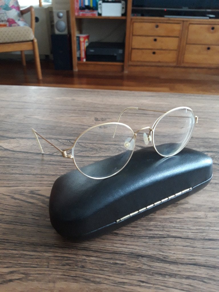Lindberg Panto air rim titanium 48/18, Overige merken, Overige kleuren, Ophalen of Verzenden, Zo goed als nieuw