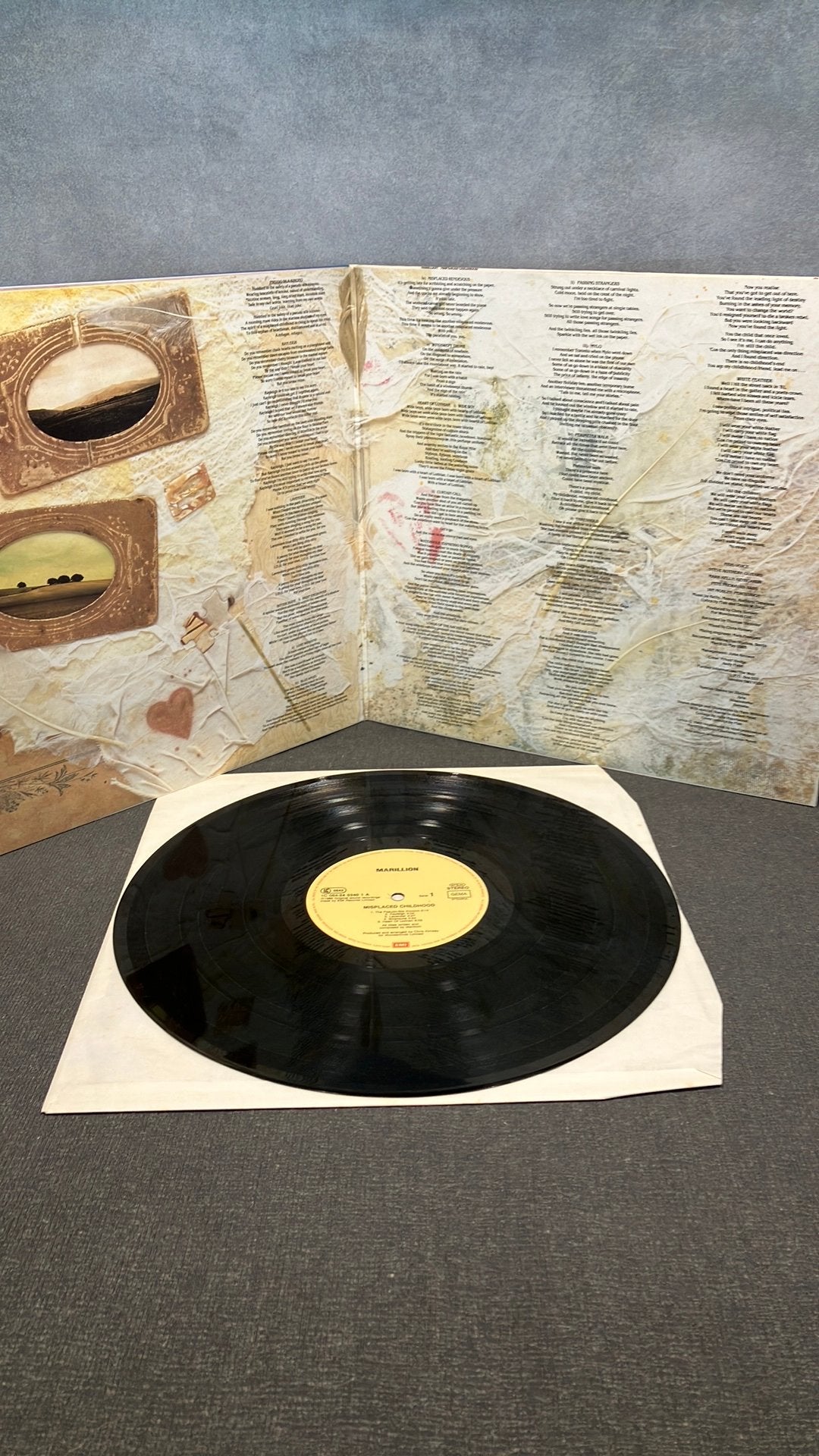 Marillion— Misplaced Childhood, Progressive, 1980 - 1989, Ophalen of Verzenden, Zo goed als nieuw