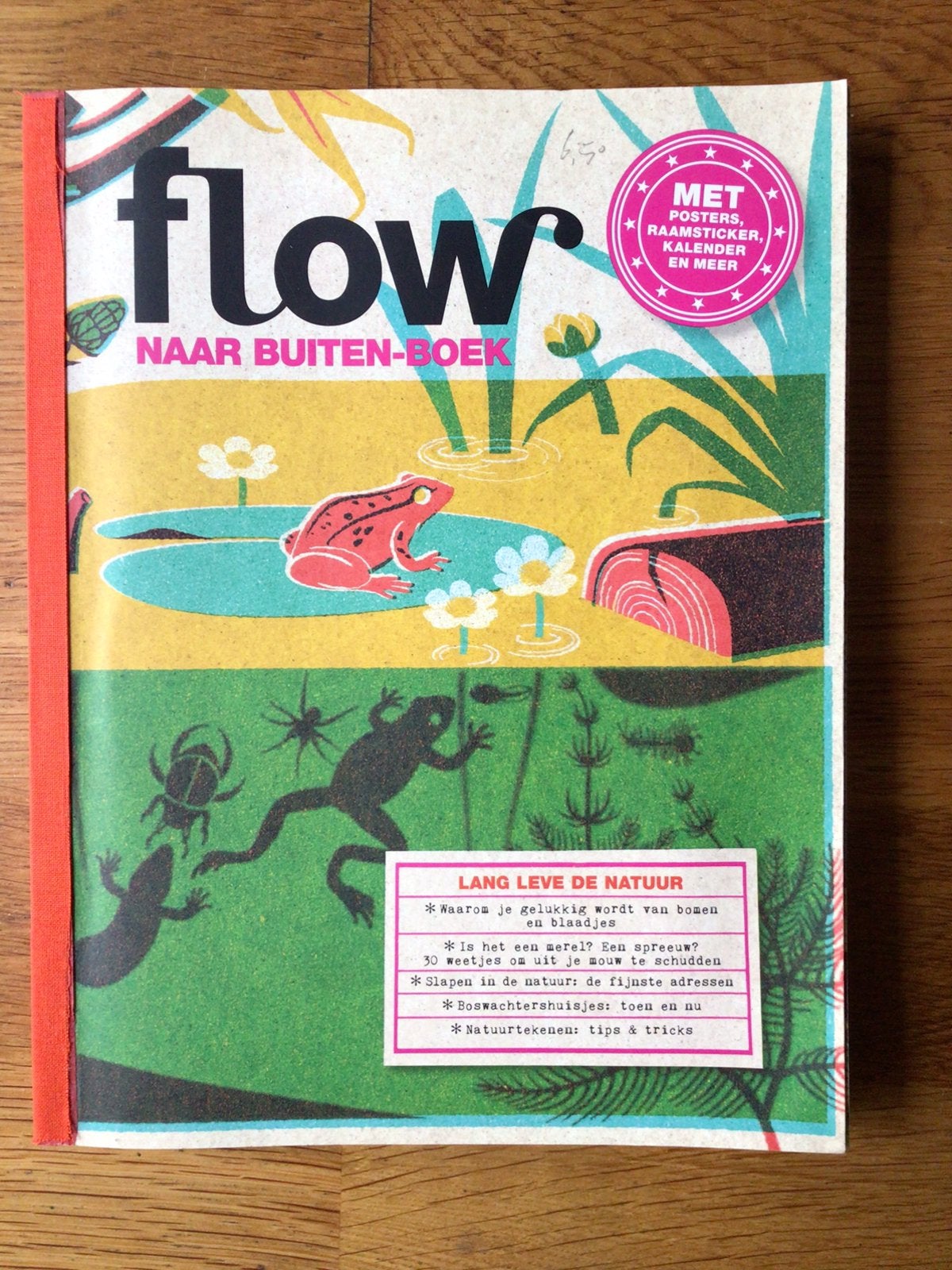 Flow naar buiten-boek, Ophalen of Verzenden, Zo goed als nieuw, Natuur algemeen