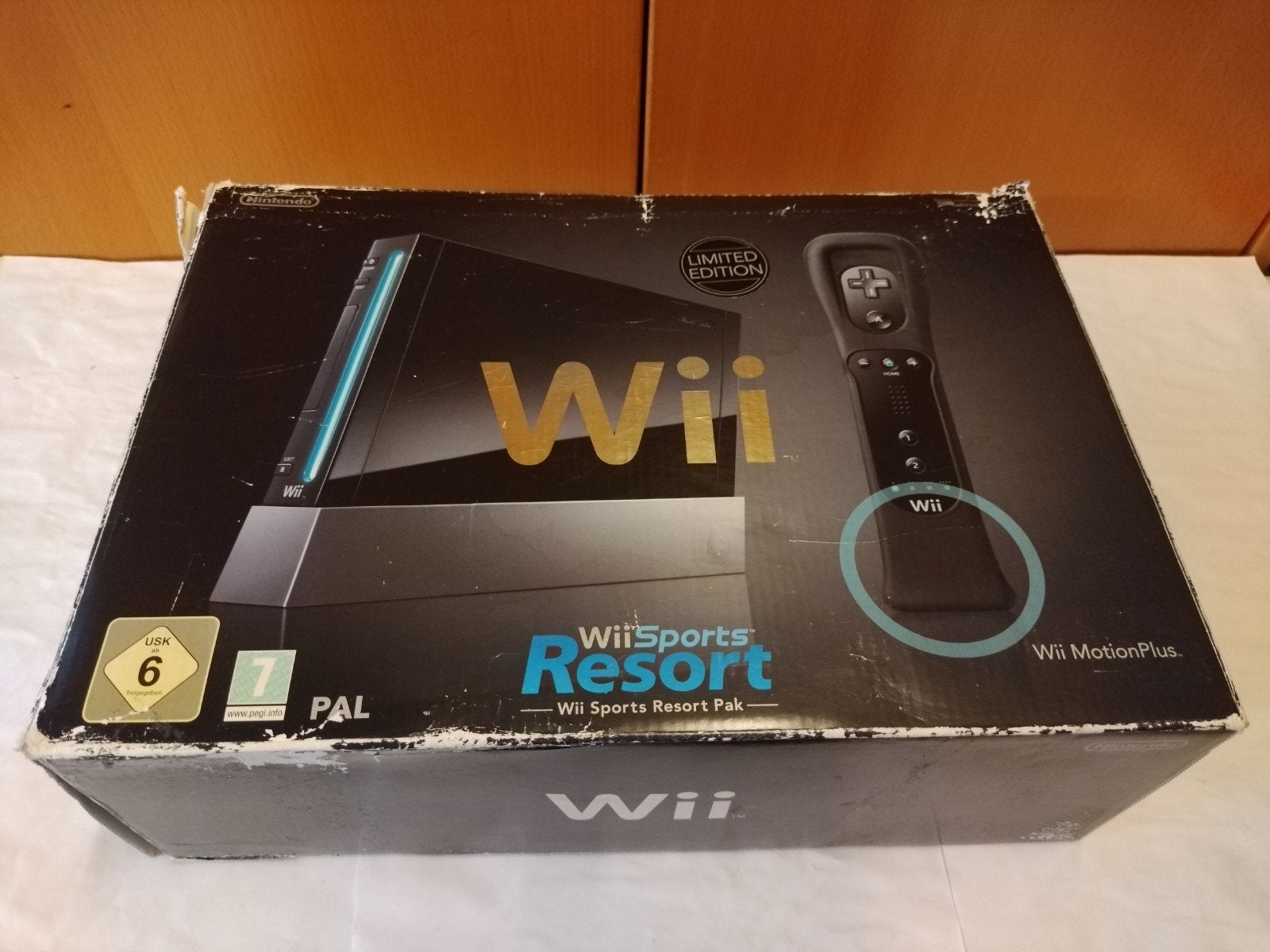 Nintendo Wii Limited Edition Zwart met games en accessoires, Ophalen, Gebruikt, Met 1 controller, Met games