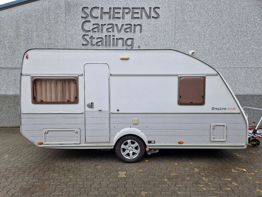 Kip Grey-Line 44 TDB  incl. vol auto. mover, losse luifel, Standaardzit, Kip, Frans bed, Bedrijf