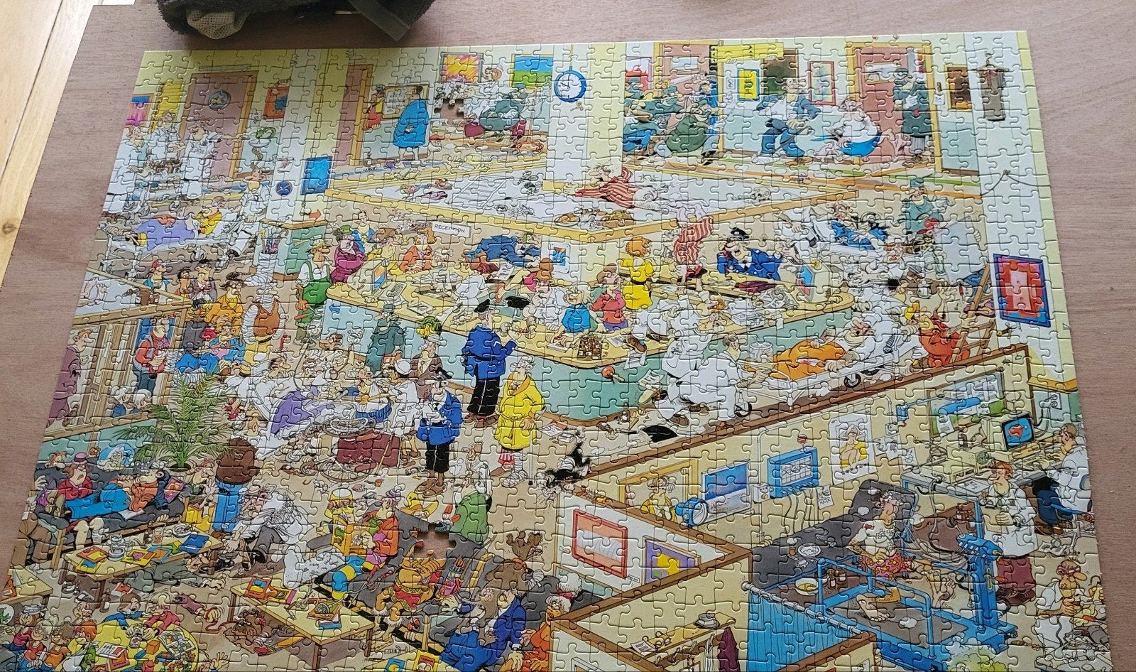 Jan van Haasteren puzzle, van harte beterschap!, Hobby en Vrije tijd, Denksport en Puzzels, Ophalen of Verzenden, 500 t/m 1500 stukjes