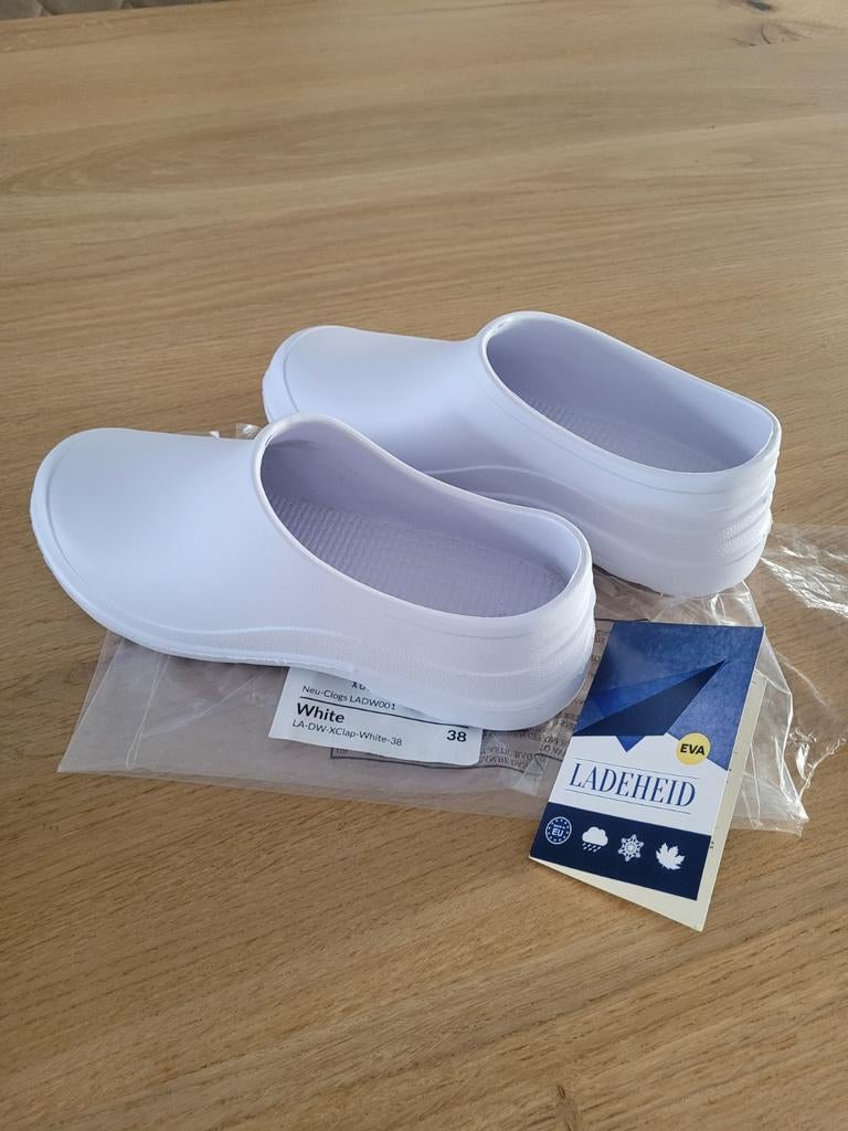 Medische klompen / Ladeheid clogs maat 38, Kleding | Dames, Schoenen, Wit, Ophalen of Verzenden, Werkschoenen, Ladeheid