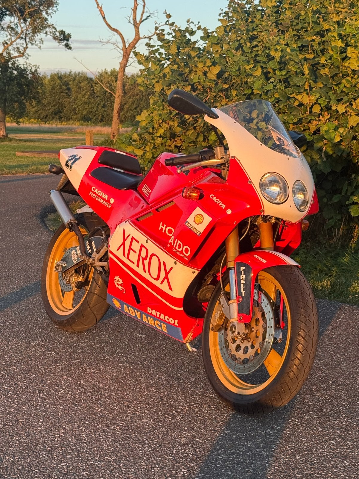 Cagiva Mito 125cc, Ophalen, Gebruikt