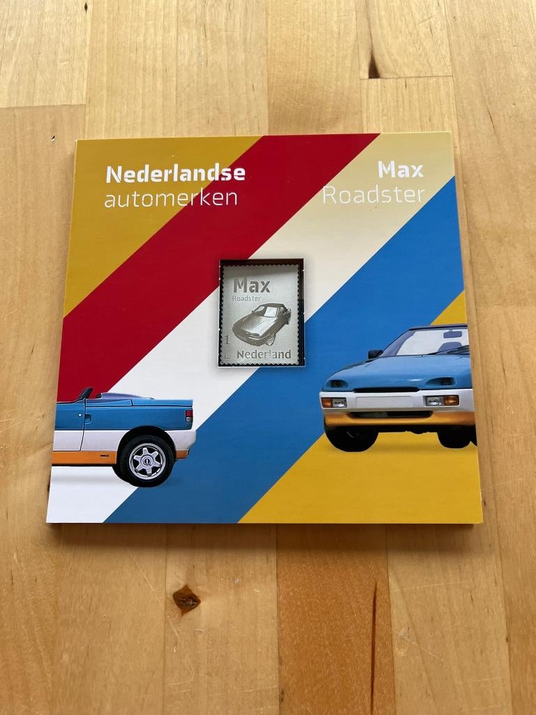 Zilveren postzegel Max Roadster. Collector’s item., Postzegels en Munten, Postzegels | Nederland, Ophalen of Verzenden, Postfris