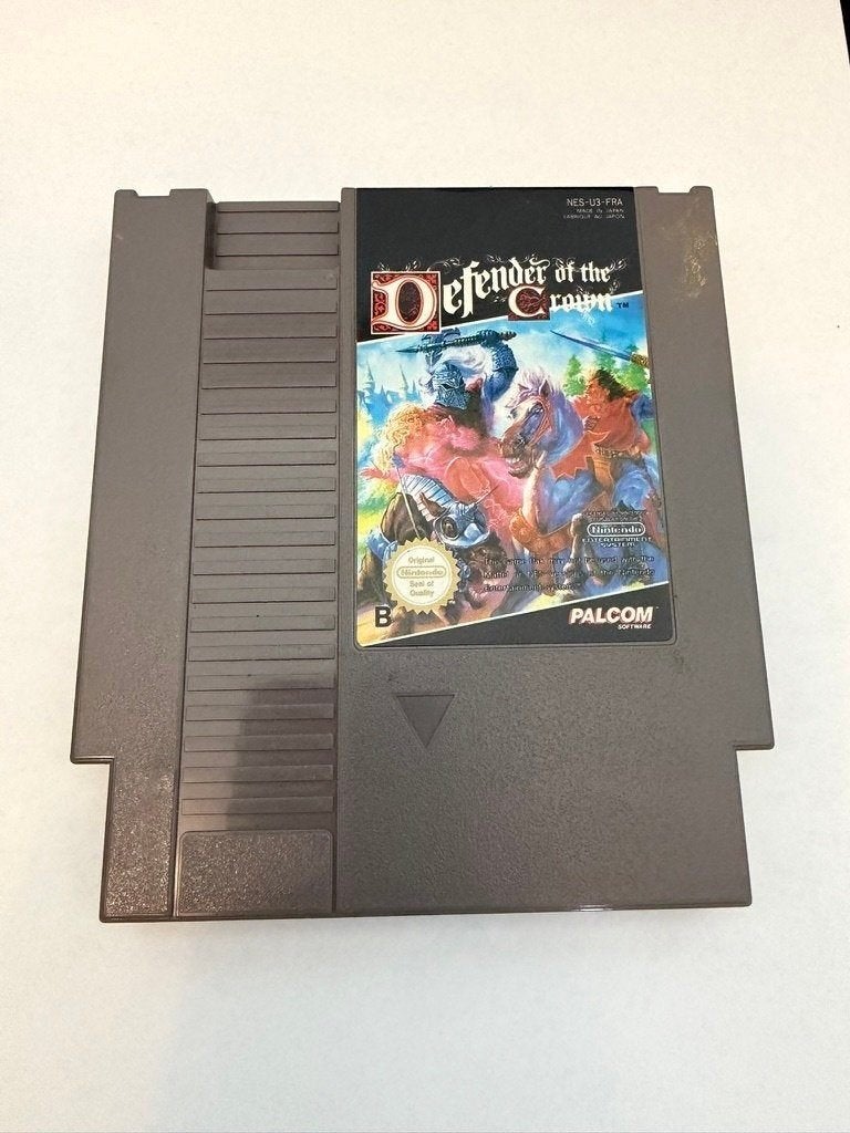Defender of the Crown Nintendo NES - losse cartridge, Avontuur en Actie, Gebruikt, Verzenden, 1 speler